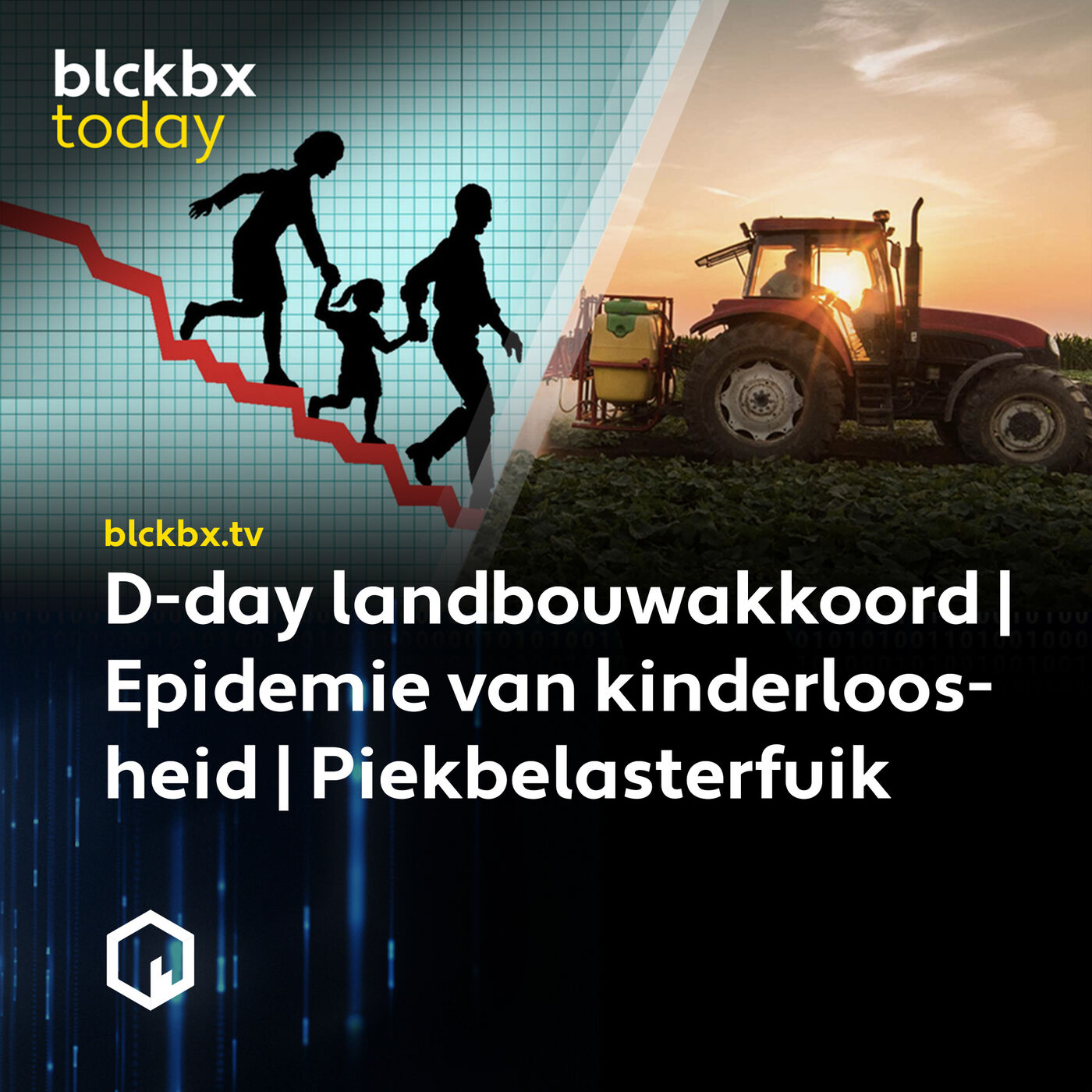 blckbx today#187: D-day landbouwakkoord | Epidemie van kinderloosheid | Piekbelasterfuik