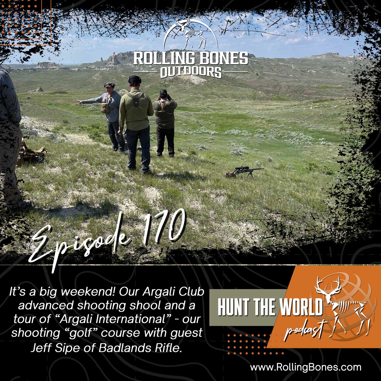 HTW-Ep 170 Guest Jeff Sipe: The Argali Club Shooting "Golf" Course