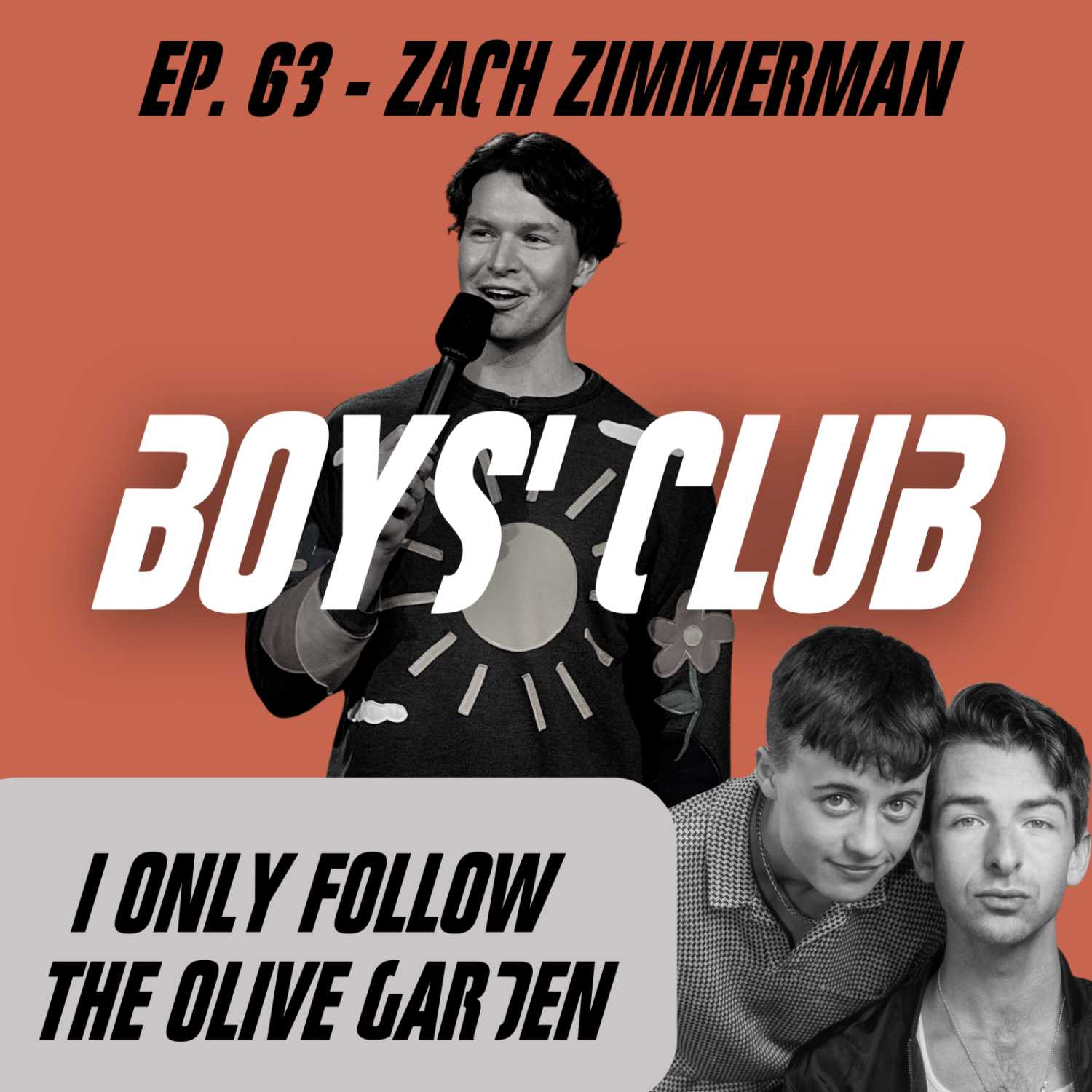 Ep. 63 - Zach Zimmerman "I Only Follow The Olive Garden"