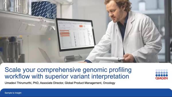 Scale your comprehensive genomic profiling workflow with superior automated...