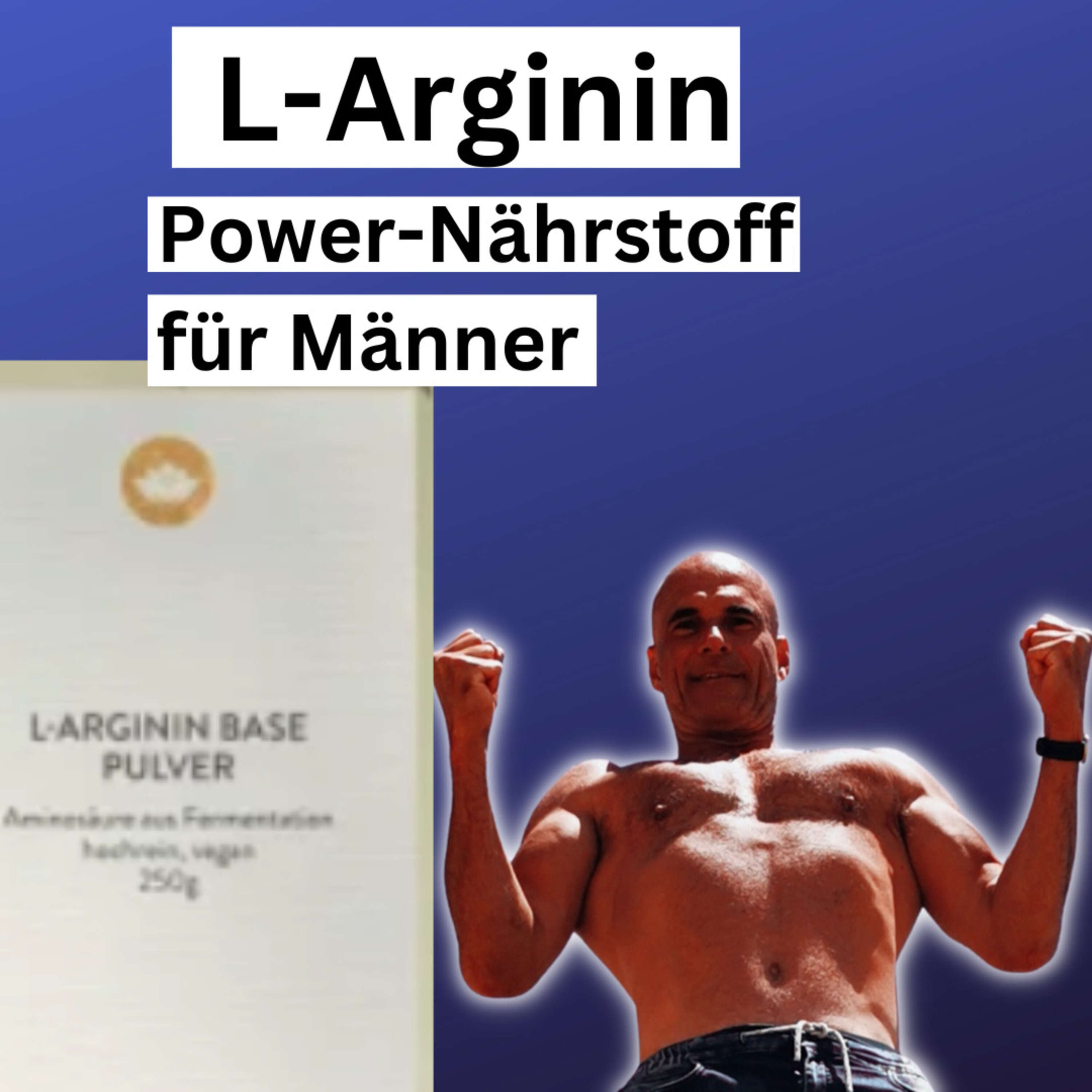 L-Arginin! Die Wirkung dieser Aminosäure ist nur bei Sportler bekannt