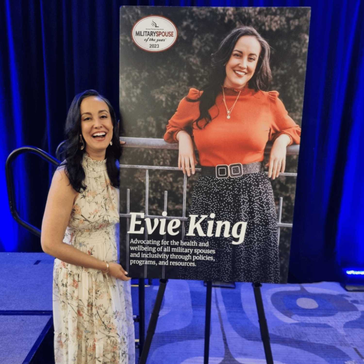 ⁣Evie King