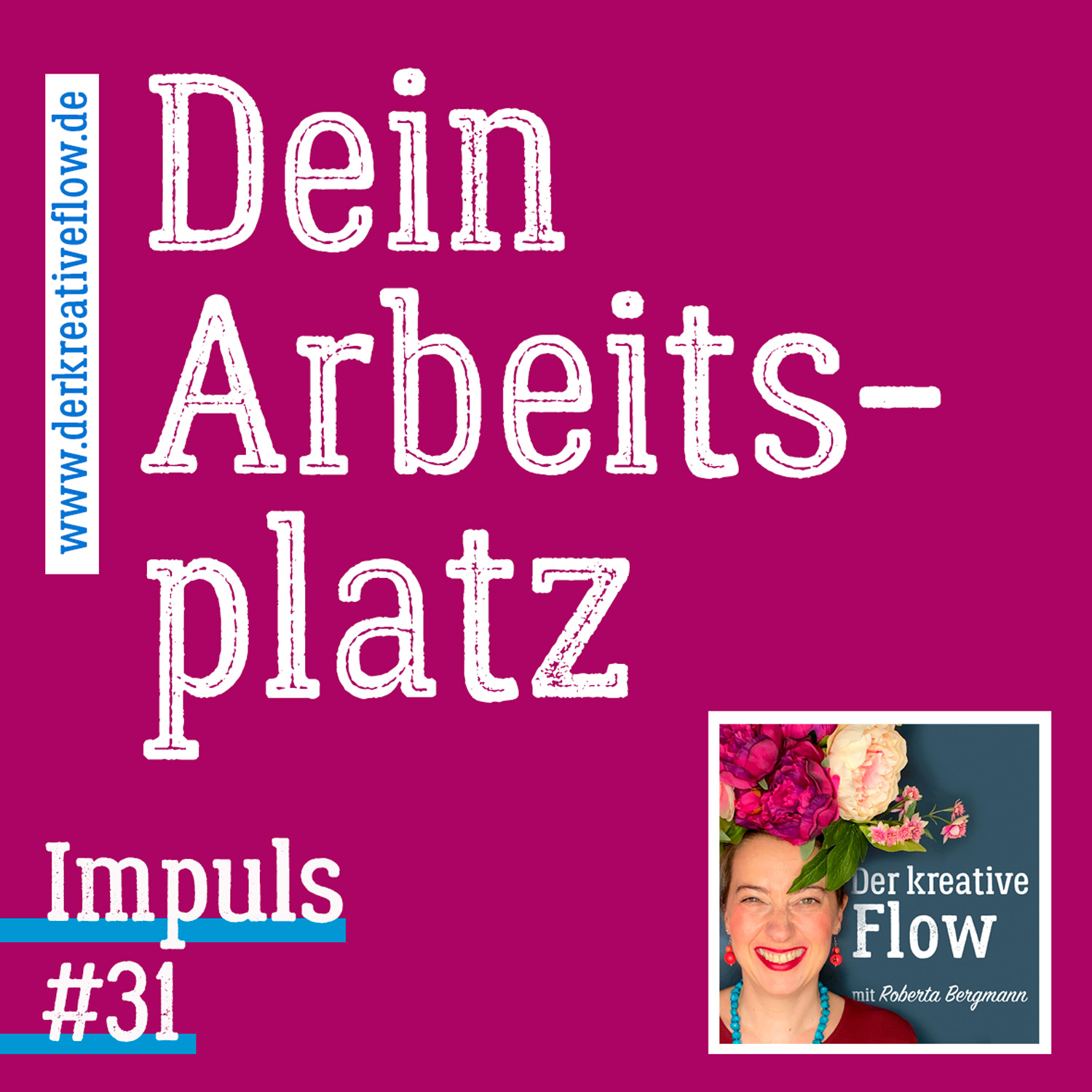 ⁣Impuls #031: Dein Arbeitsplatz für mehr Kreativität