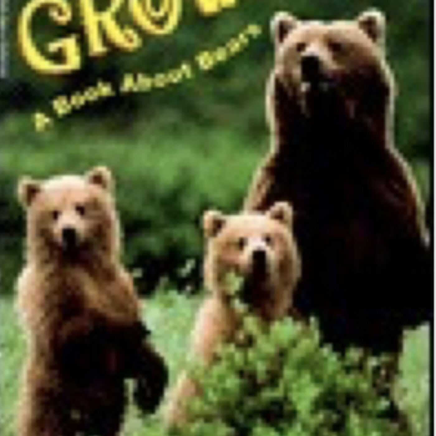 Growl! A book about Bears by Melvin Berger