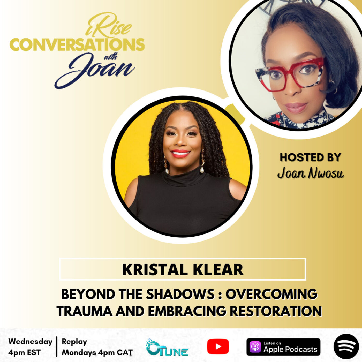 Kristal Klear - Beyond The Shadows: Overcoming Trauma and Embracing Restoration