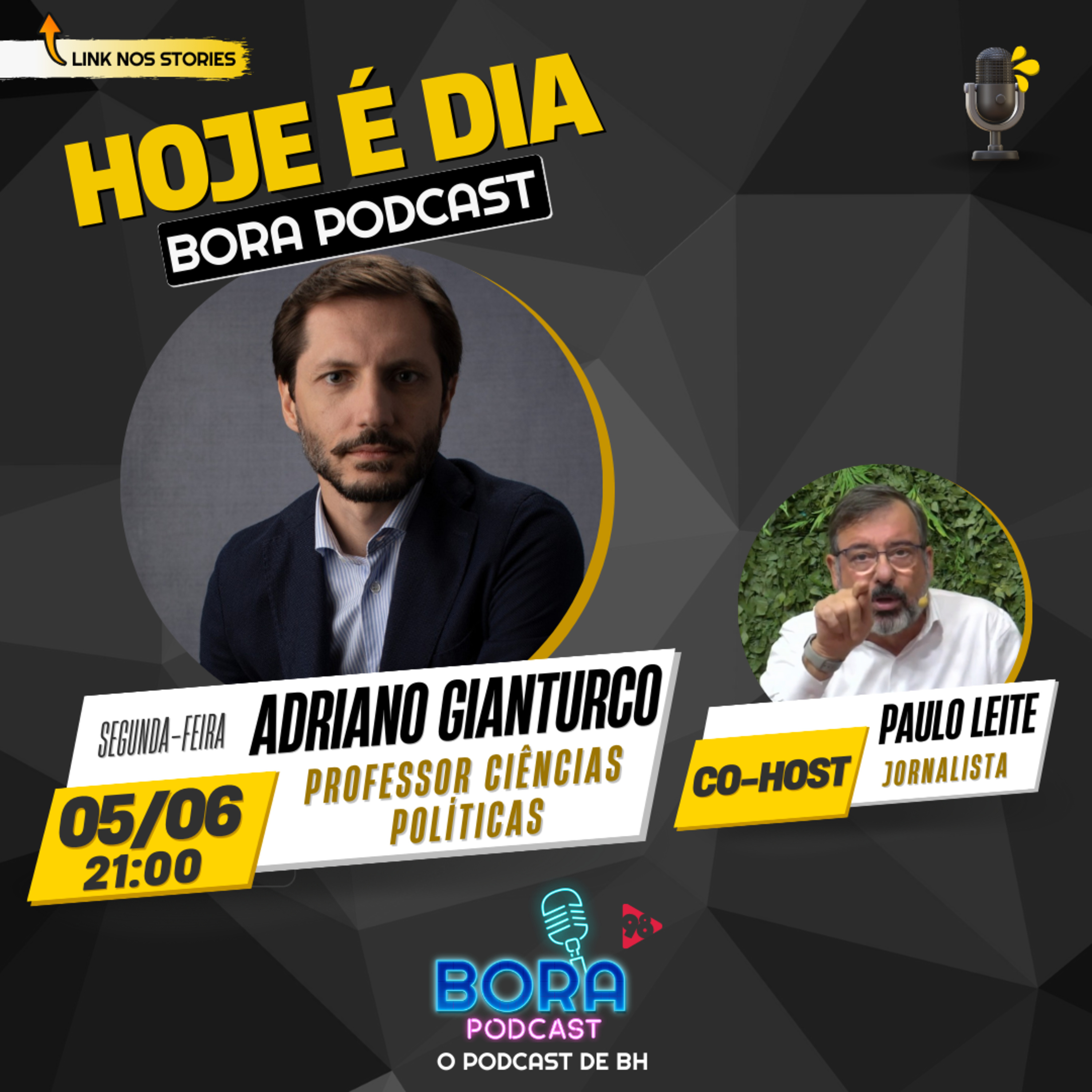 ⁣ADRIANO GIANTURCO NO BORA PODCAST (231) | PROFESSOR CIÊNCIAS POLÍTICAS | PAULO LEITE CO-HOST