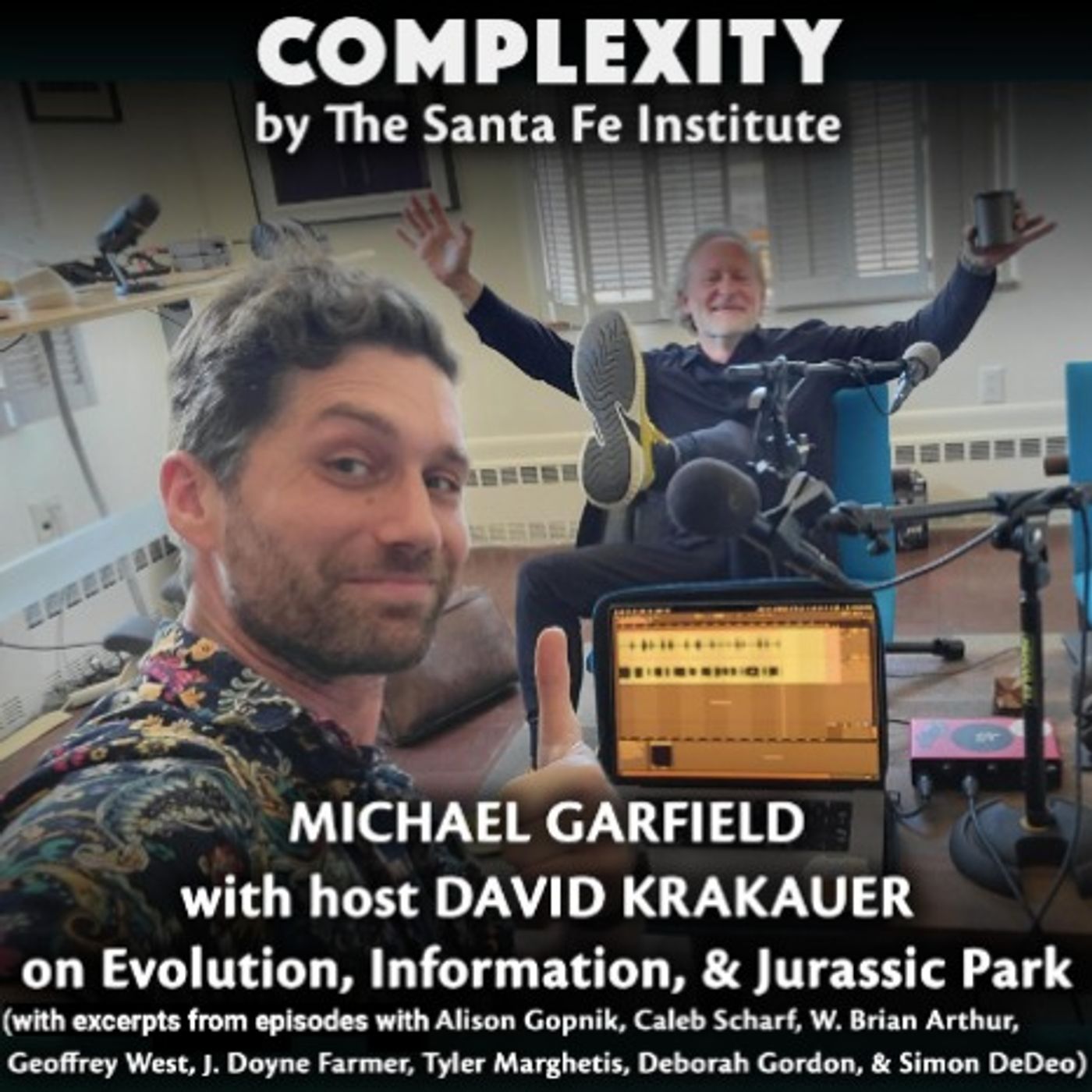 ⁣Michael Garfield & David Krakauer on Evolution, Information, and Jurassic Park