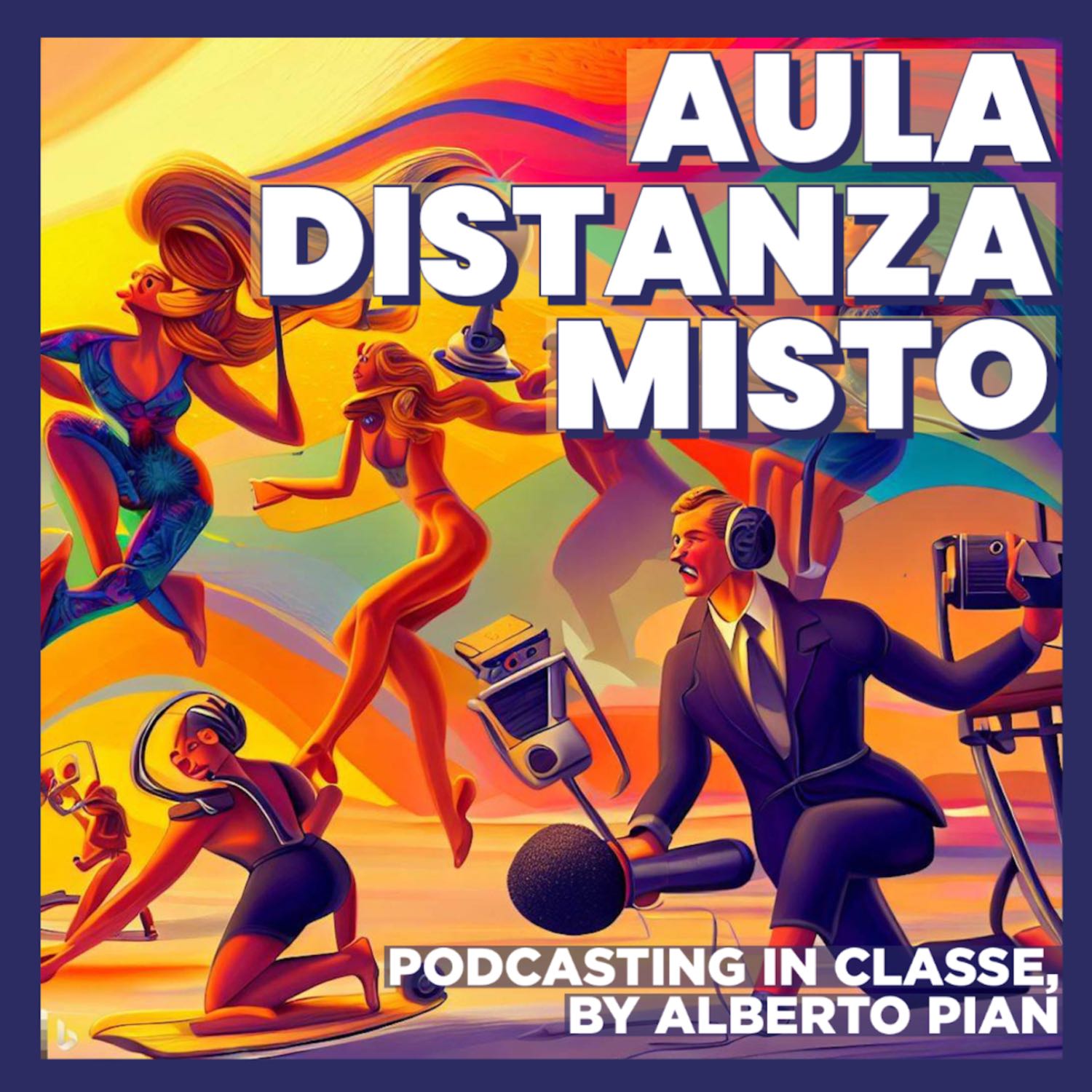 Esercitazione con insegnanti, il podcasting e l'estinzione del pesce spada