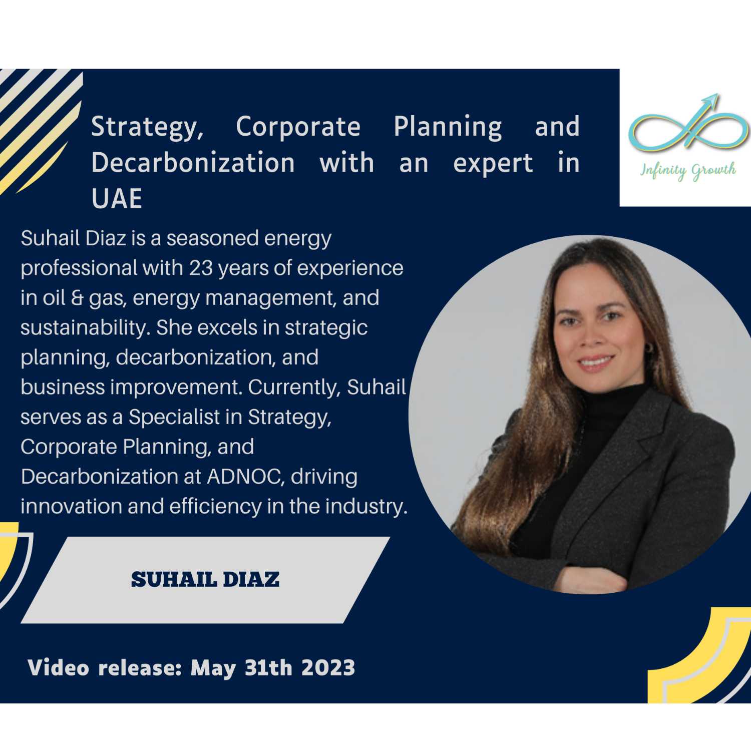 Strategy, Corporate Planning and Decarbonization with an expert in UAE