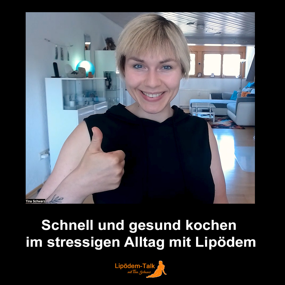 Schnell und gesund kochen im stressigen Alltag mit Lipödem