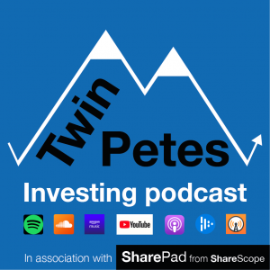 TWIN PETES INVESTING Podcast no.103: How to generate Monster returns, Growth stocks, Apple, Amazon, Tyman, Grafton, Michelmersh, Alfa, Hilton Foods, NCC SAA RWA RWS Nexen ETFS VUAG CNXI IITU VWRL XMUS AI FTSE 100, AIM All-Share S&P 500 Investing Trading &