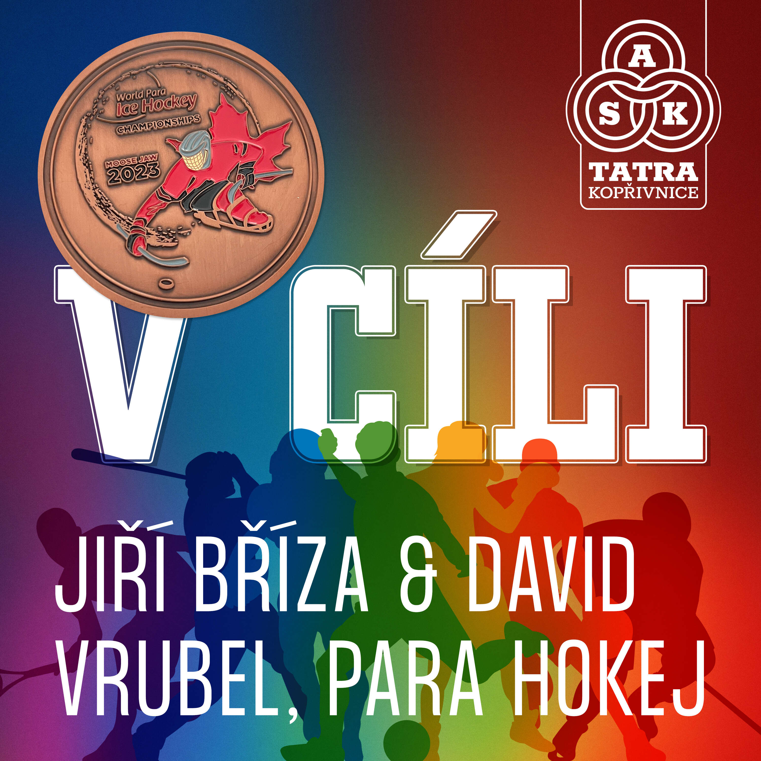 Jiří Bříza a David Vrubel - Bronz z mistrovství světa v parahokeji v Kanadě