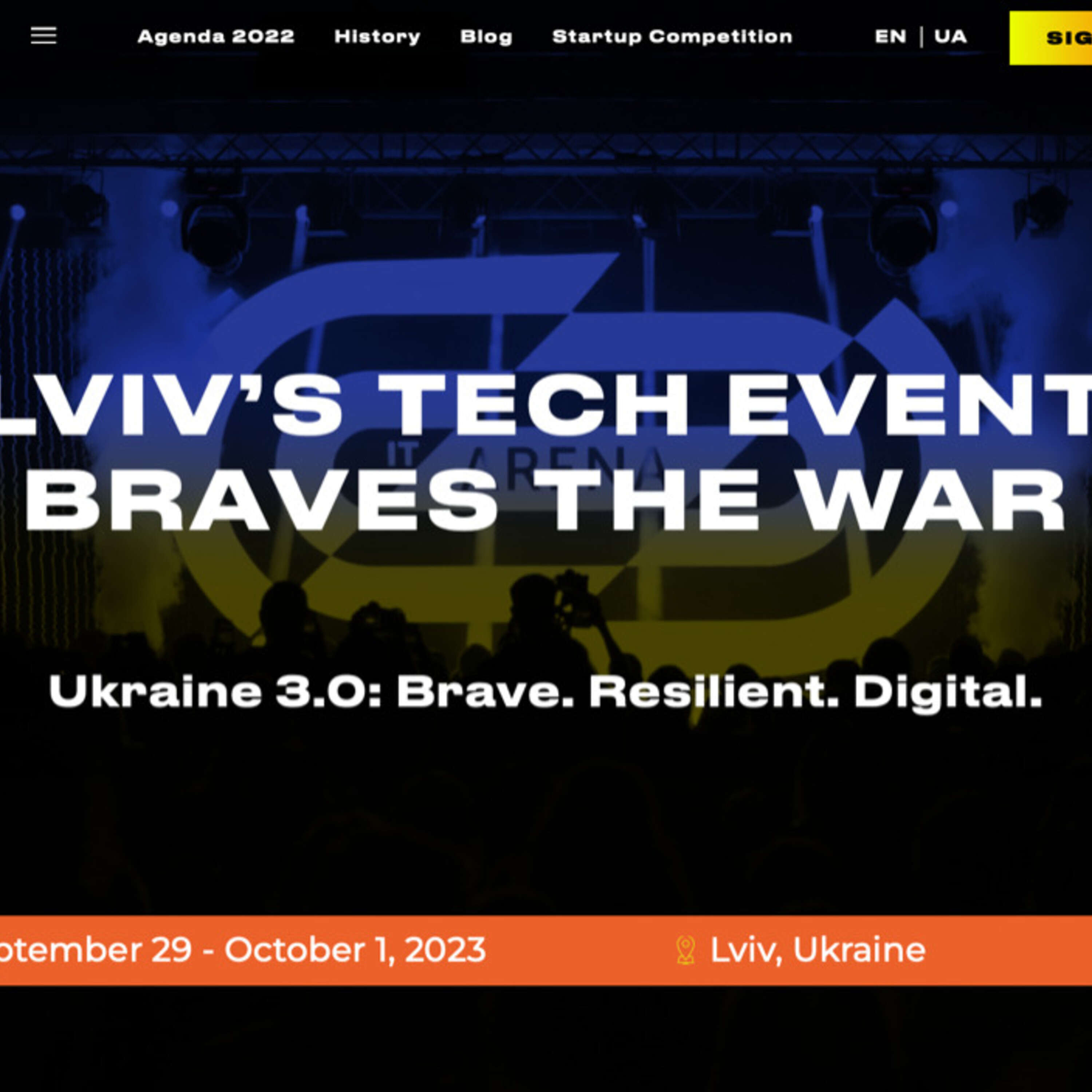 IT Arena 2022 - Ukrainian Tech Braves the War