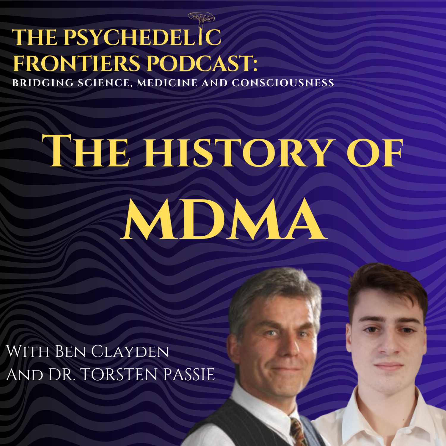 The History of MDMA - With Dr Torsten Passie and Ben Clayden - The Psychedelic Frontiers Podcast Ep.8