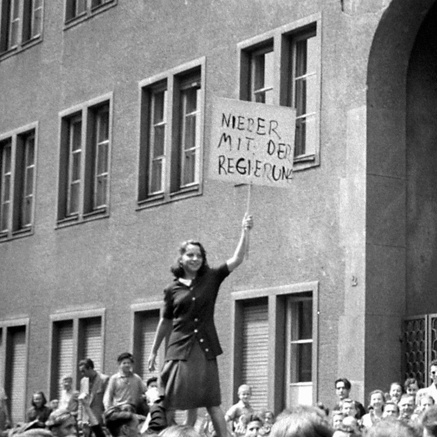 WIE WAR DAS DAMALS ...?  Im Juni 1953 - als der Arbeiterstaat auf seine Arbeiter schoss?