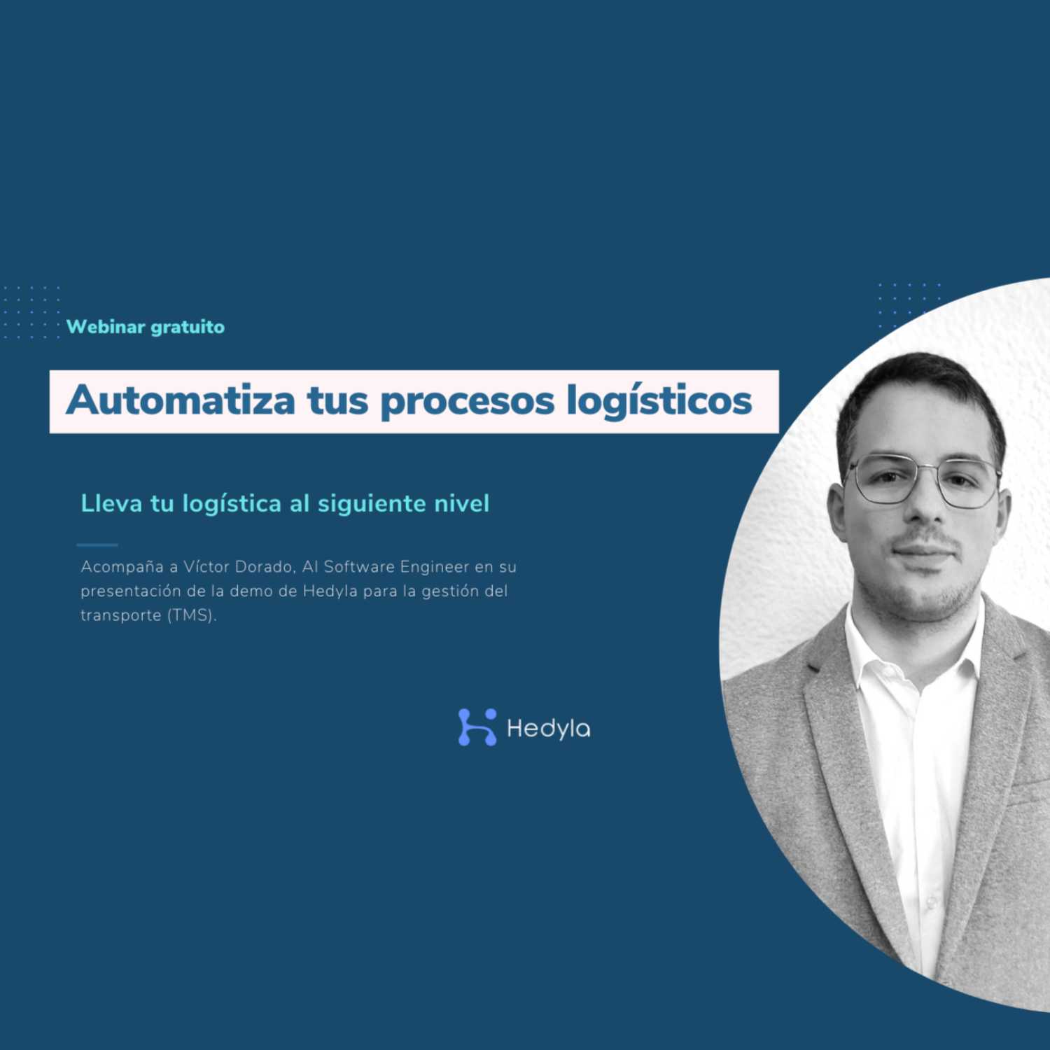 ⁣Optimiza tus procesos logísticos con el TMS de Hedyla