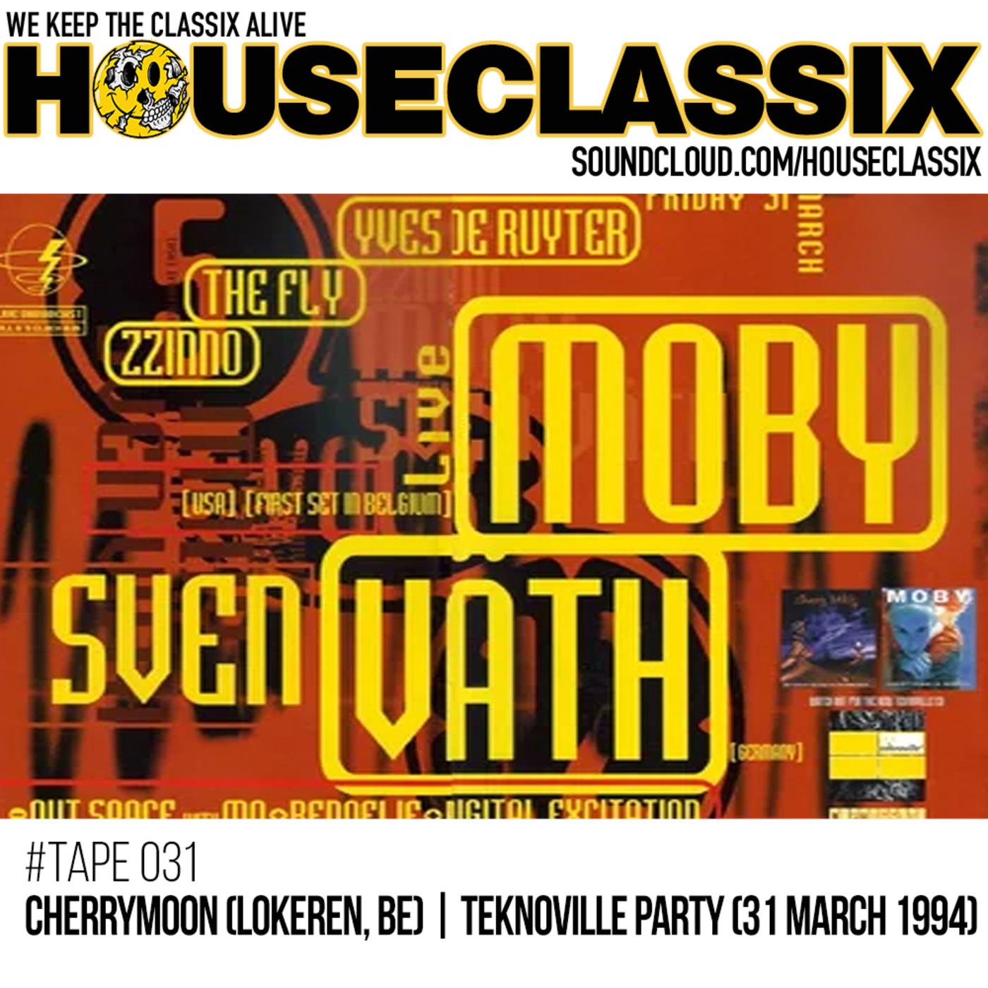 Cherrymoon (Lokeren, BE) | Teknoville Party (31 March 1994)