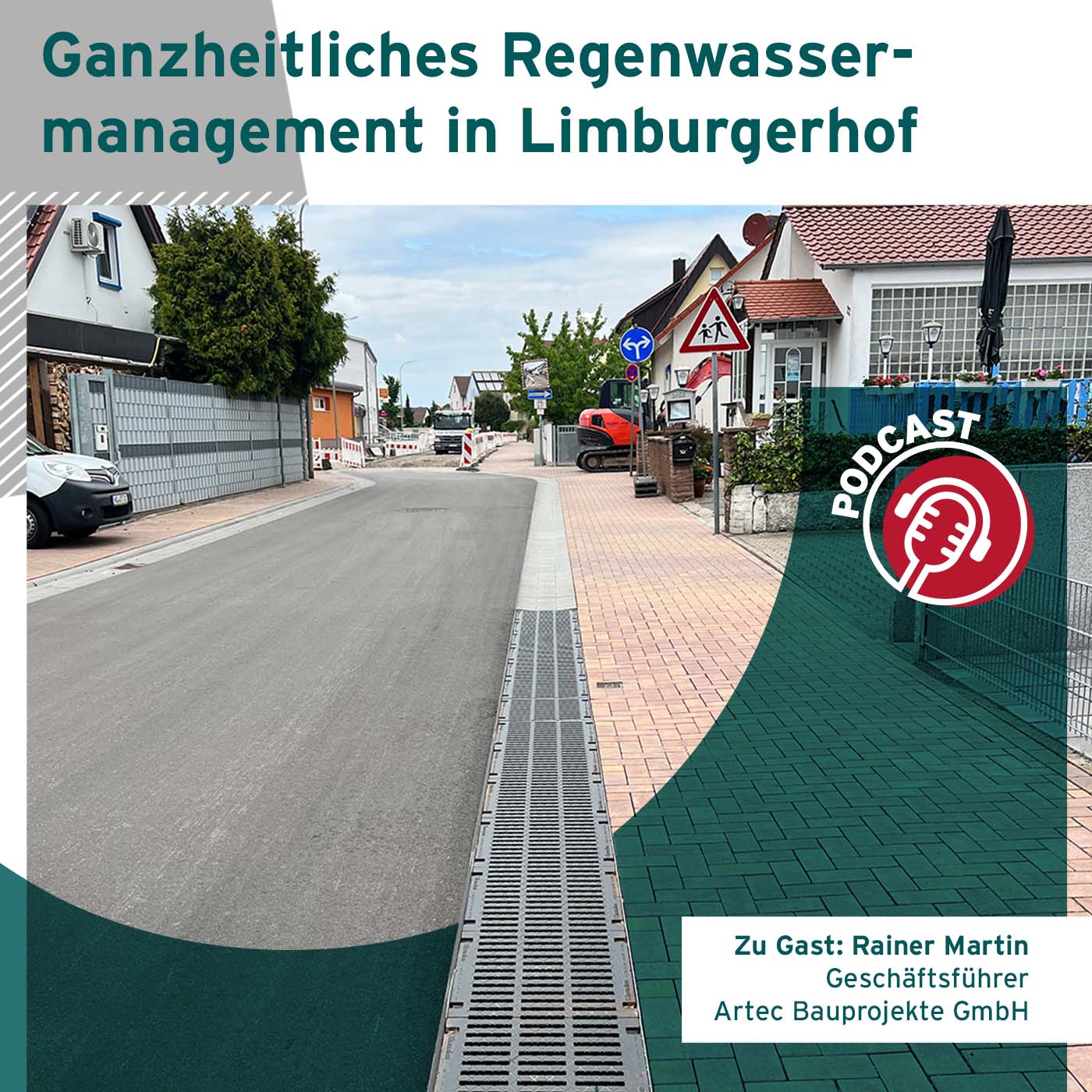 Ganzheitliches Regenwassermanagement in Limburgerhof