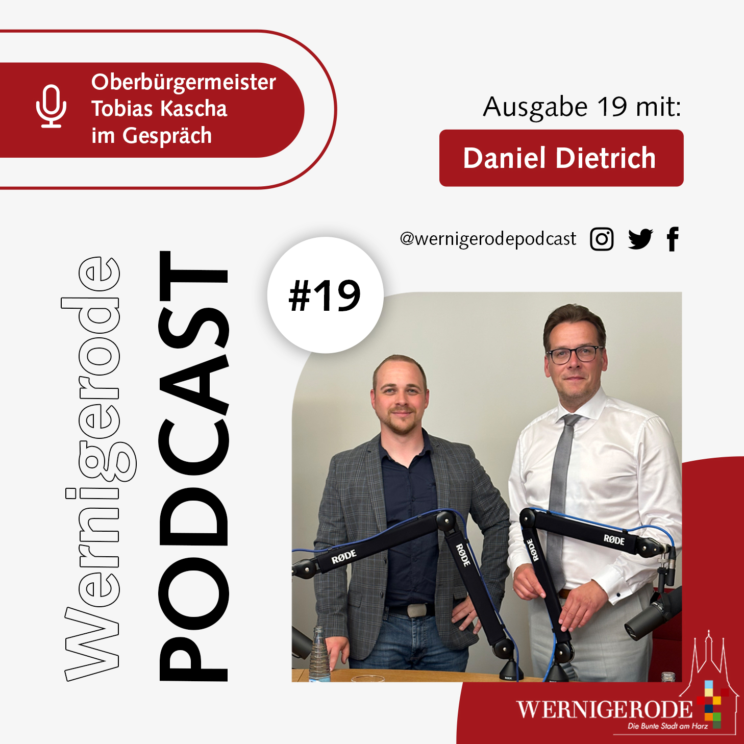 Wernigerode Podcast - Oberbürgermeister Tobias Kascha im Gespräch #19