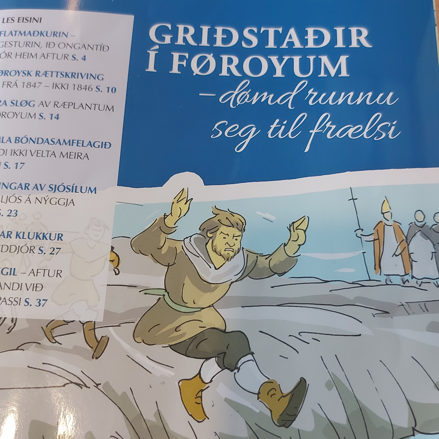 Føroyingar runnu seg til grið