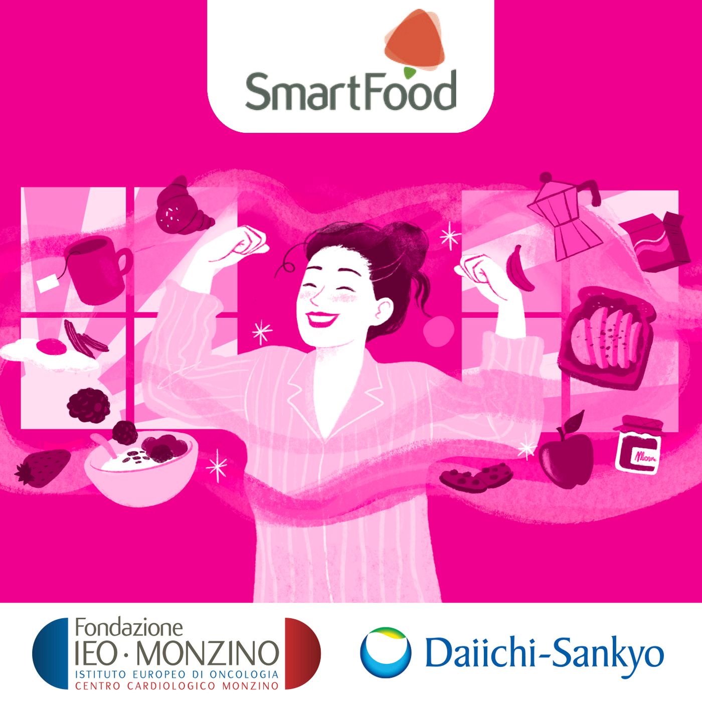 ⁣PINKPOSITIVE EDITION - Ep14. Colazione: un pasto fondamentale per l’intera giornata. Consigli smart per comporre colazioni sane e gustose.