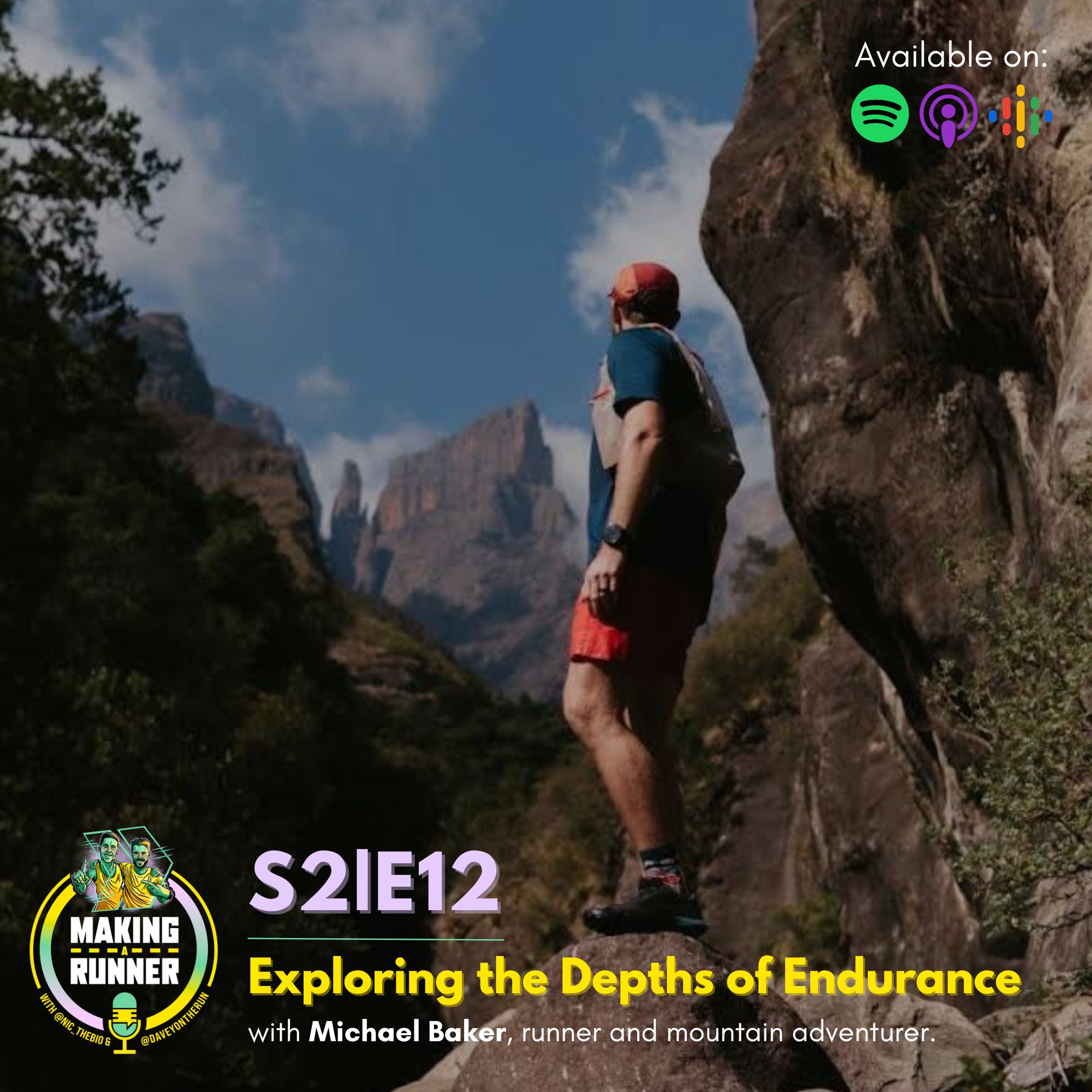 S2|12 - Exploring the Depths of Endurance: Michael Baker's Solo Adventure of the Drakensberg Grand Traverse.