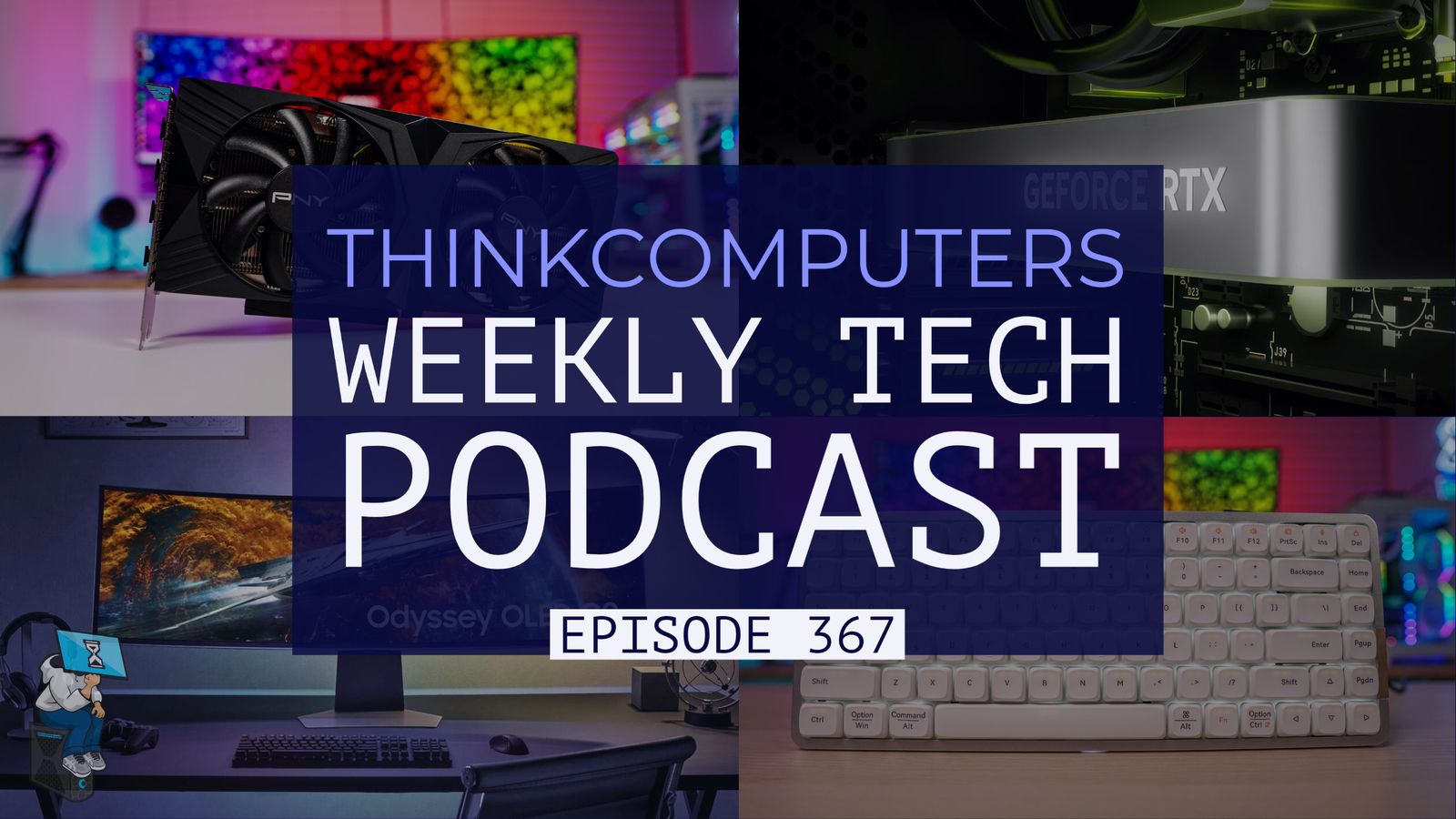 ThinkComputers Podcast #367 - Best Low-Profile Keyboard, RTX 4060, OneXplayer 2 Pro & More!