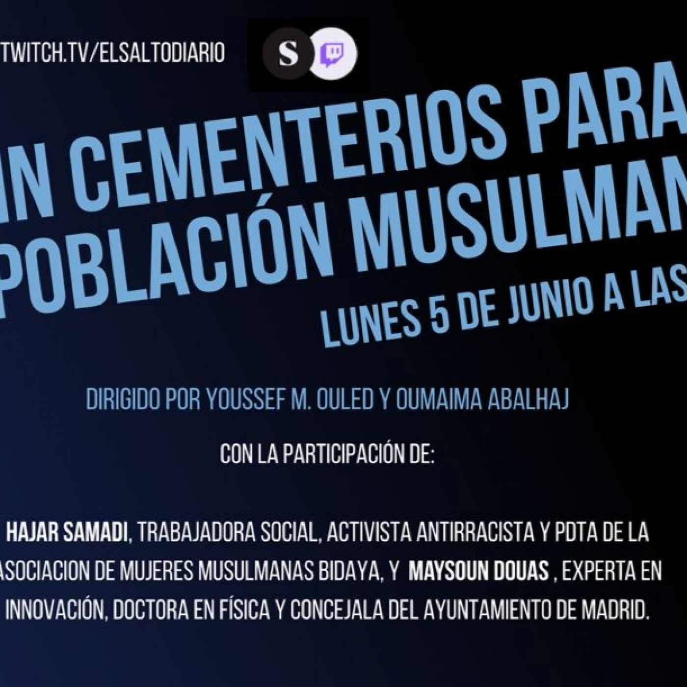 La Quilombera aborda la ausencia de cementerios para la poblaci&oacute;n musulmana