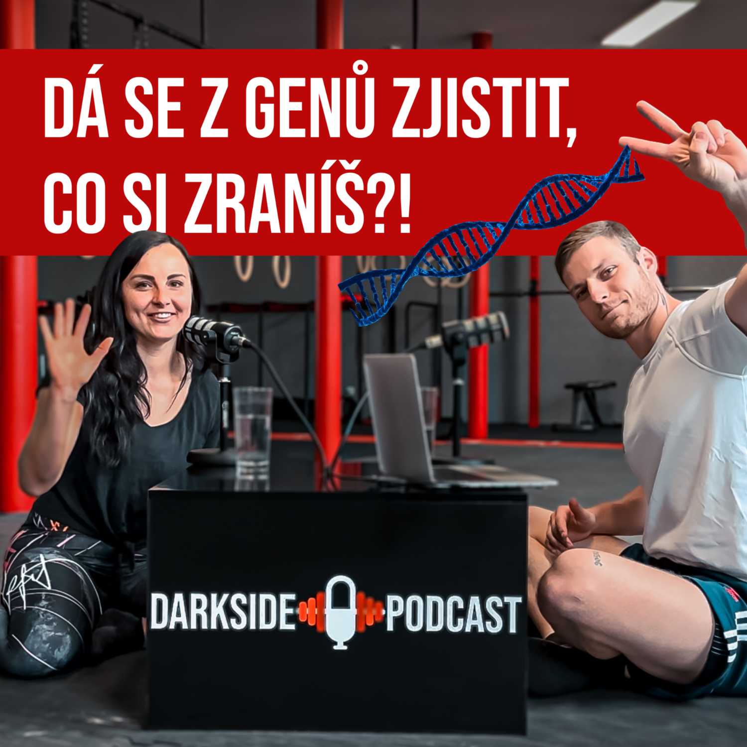 GENETIKA (sportovní predispozice, zranění, Genetify, demence) - Lucie Kulišťáková I DARK SIDE PODCAST