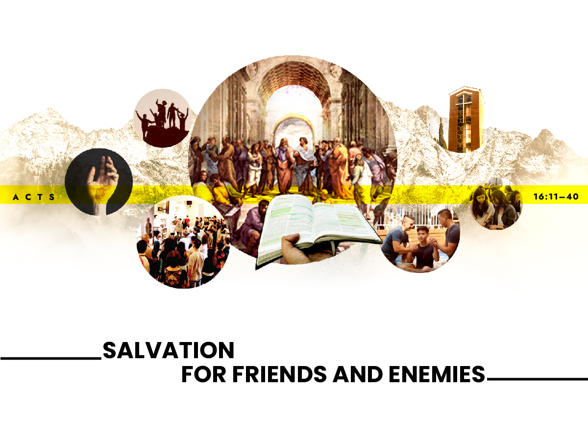 The Gospel In Motion – Salvation for Friends and Enemies