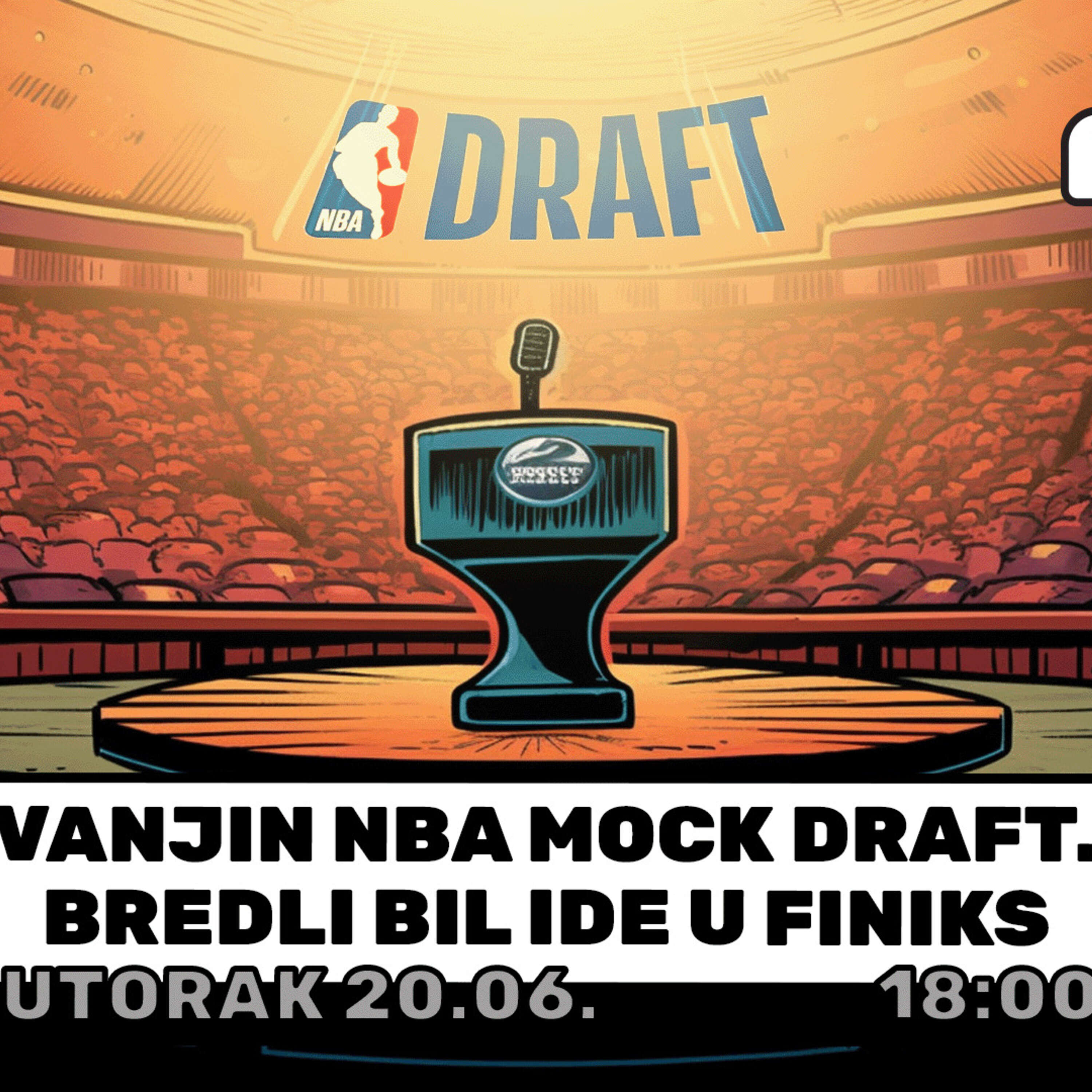 ⁣1 na 1 No. 26 | NBA: Vanjin mock draft | Bredli Bil ide u Finiks!