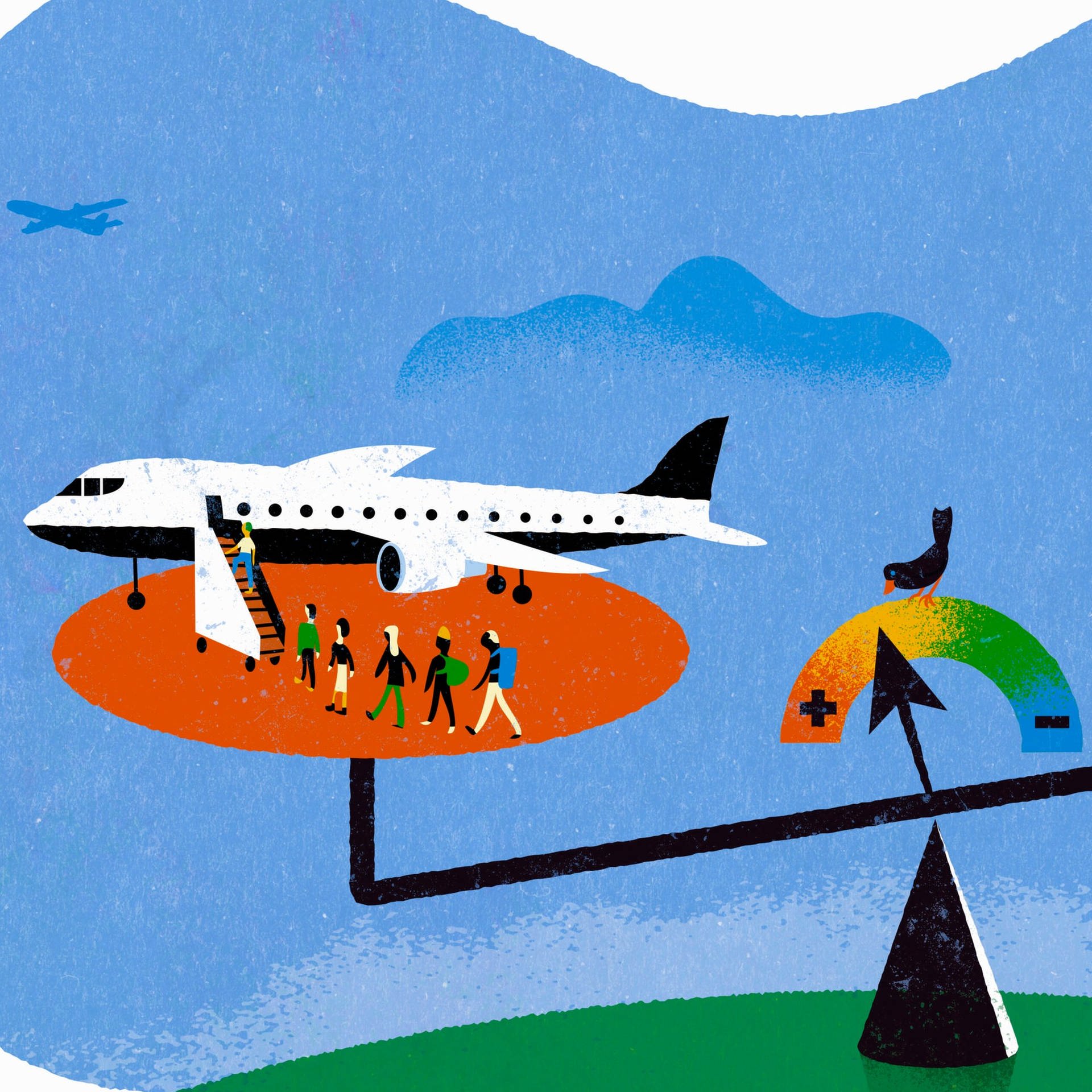 ⁣Klimakompensation - Fliegen mit gutem Gewissen