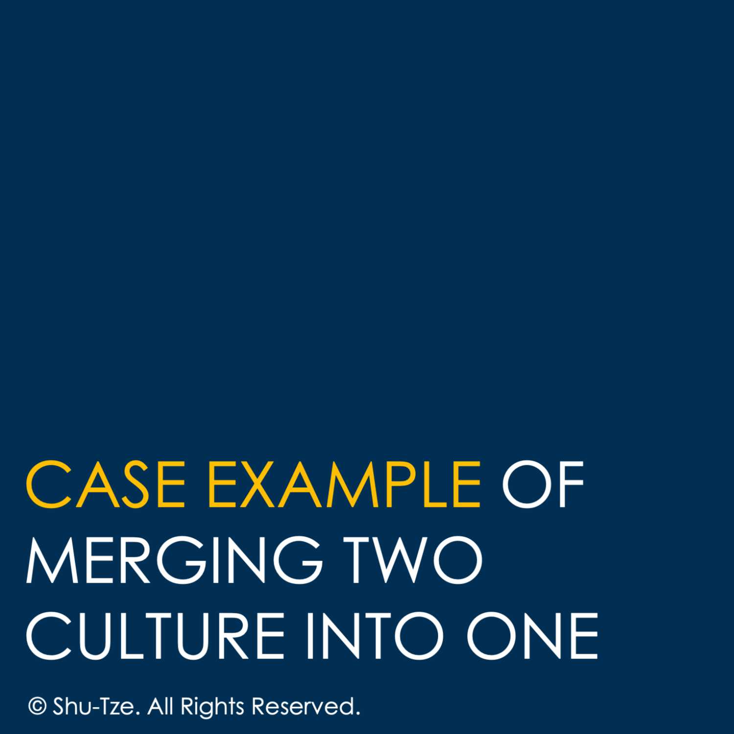 ⁣5. Cast Example of Merging Two Culture into One