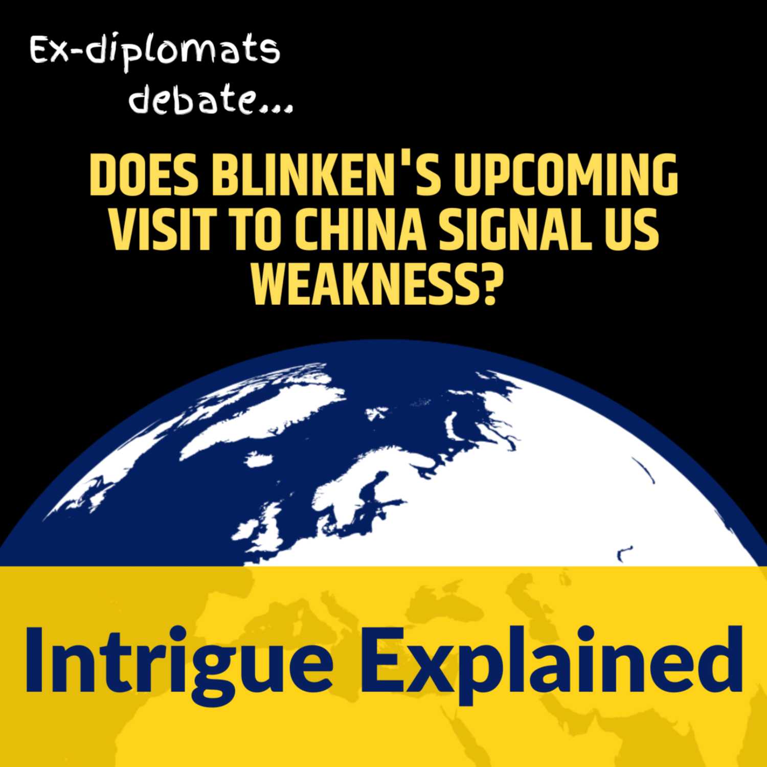 ⁣Ex-Diplomats Debate: Does Blinken's upcoming visit to China signal weakness?