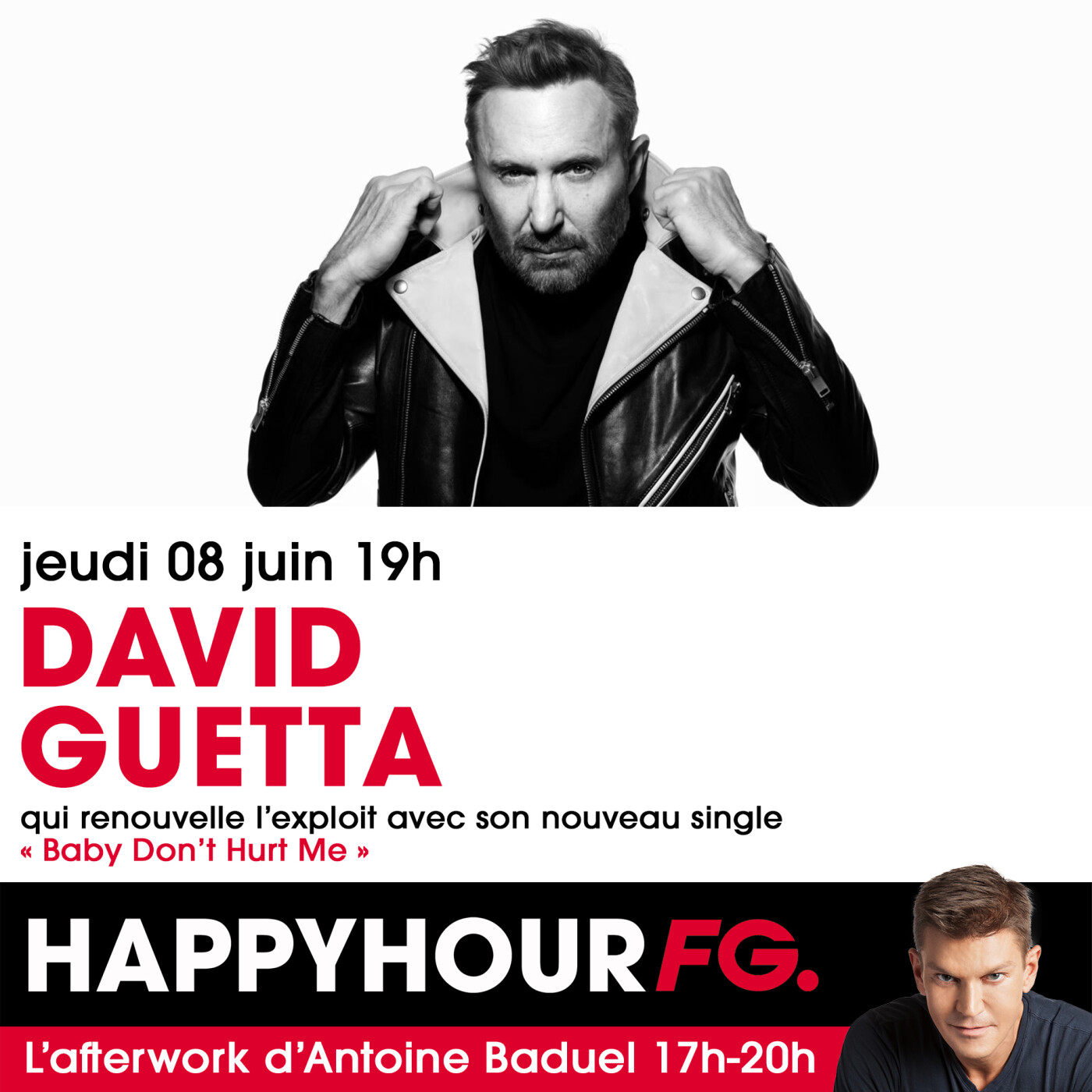 HAPPY HOUR INTERVIEW : DAVID GUETTA