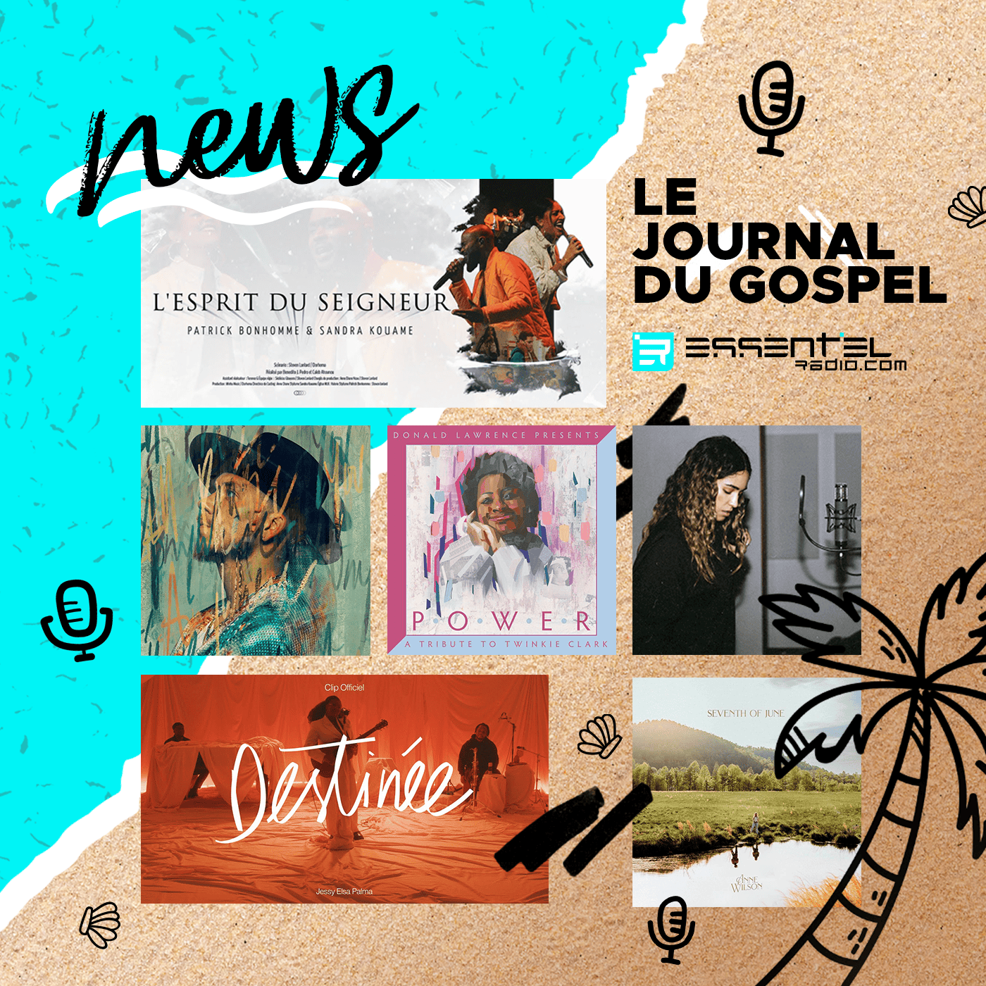 A la UNE du Journal du Gospel !