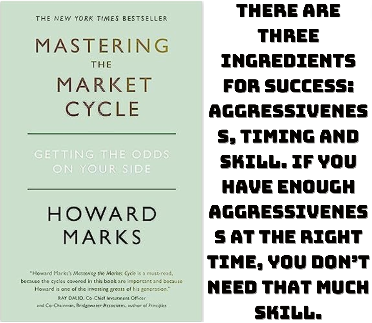 Mastering the Market Cycle: Getting the Odds on Your Side by Howard Marks