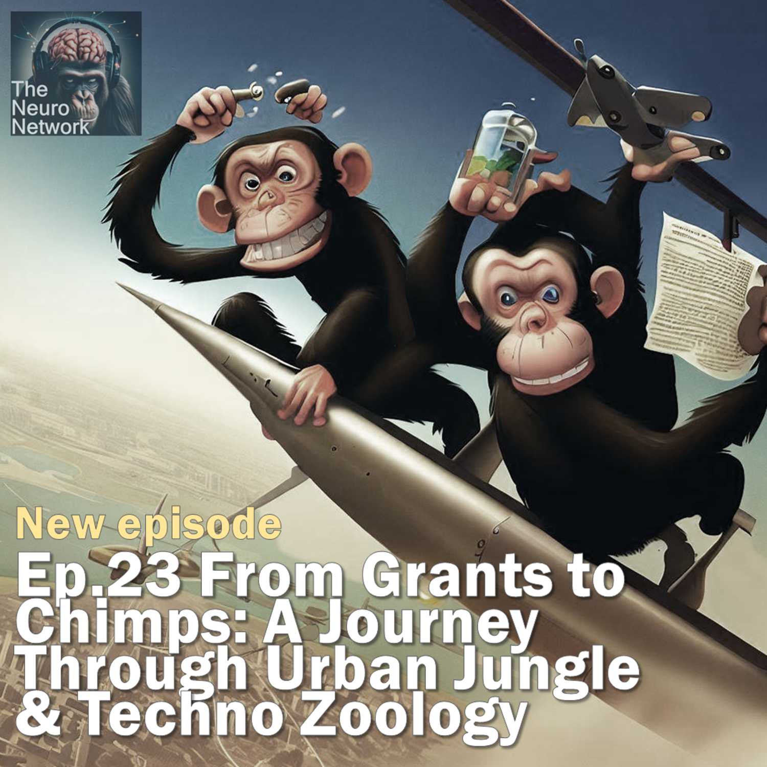 Ep.23 From Grants to Chimps: A Journey Through Urban Jungle & Techno Zoology