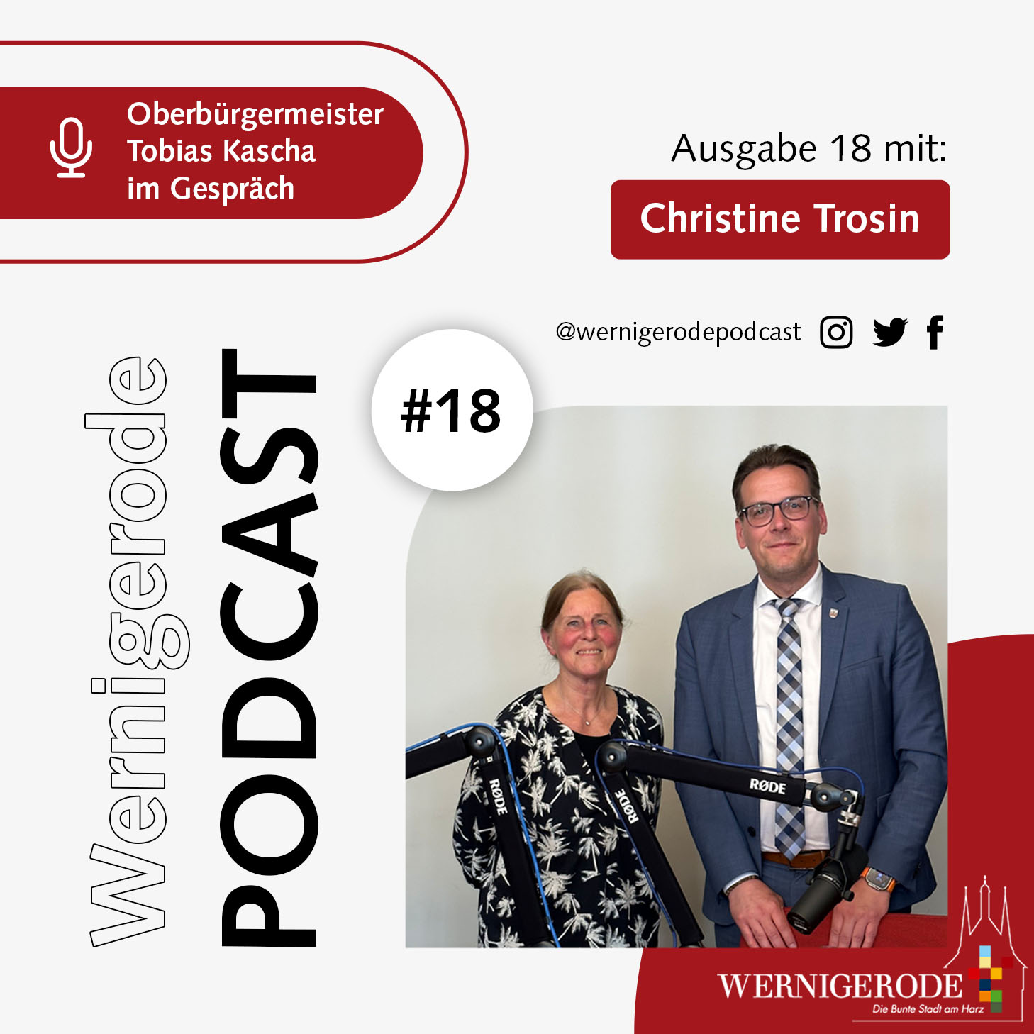 Wernigerode Podcast - Oberbürgermeister Tobias Kascha im Gespräch #18