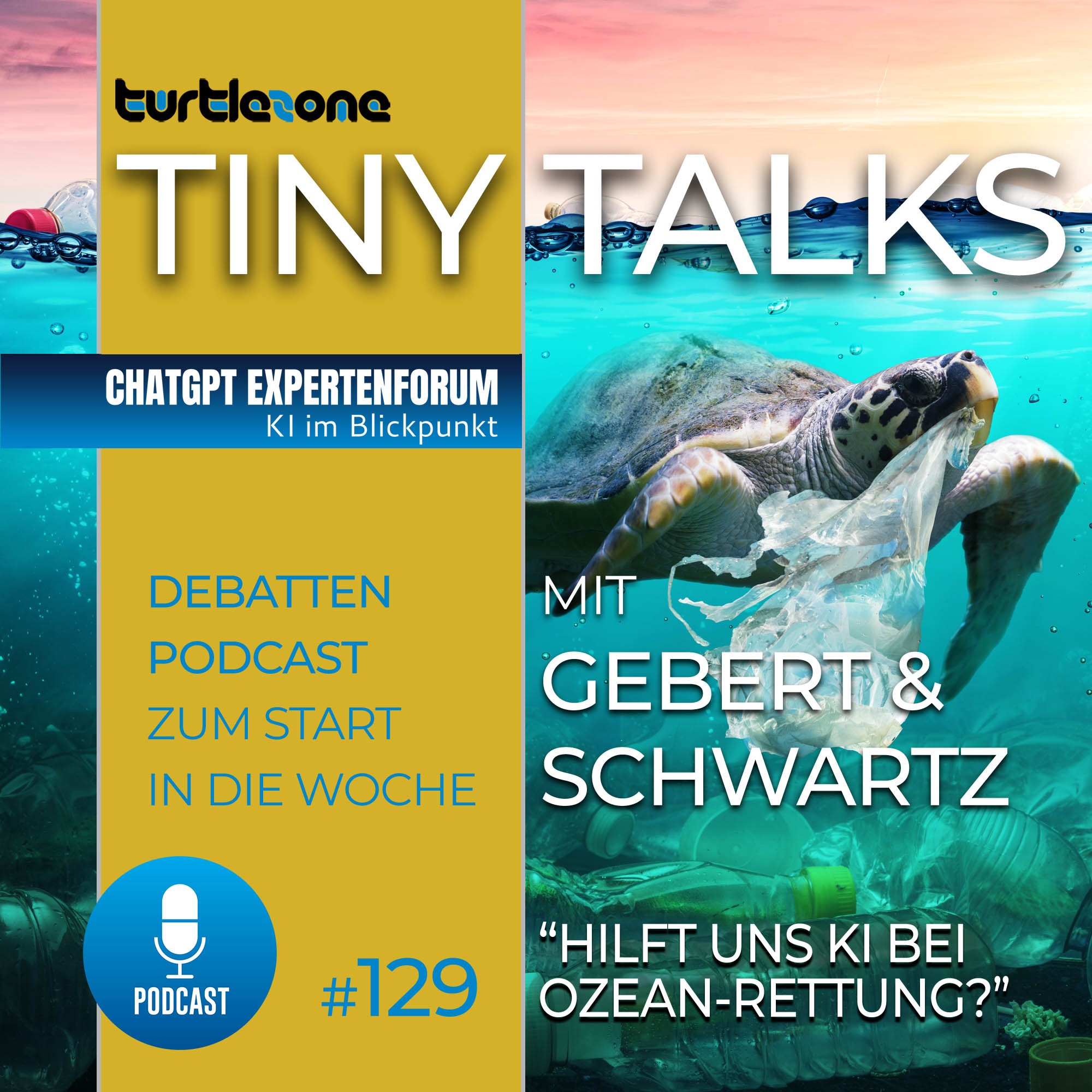 Turtlezone Tiny Talks - Hilft uns KI bei Ozean-Rettung?