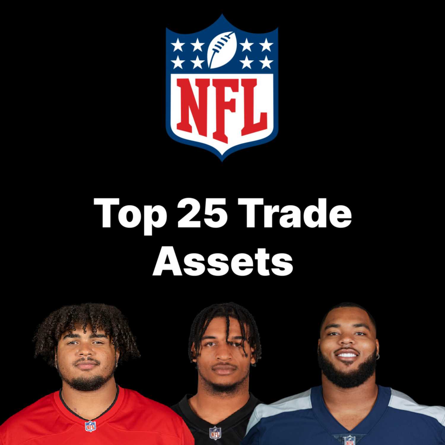 Top 25 NFL Trade Assets (NO QBS) 