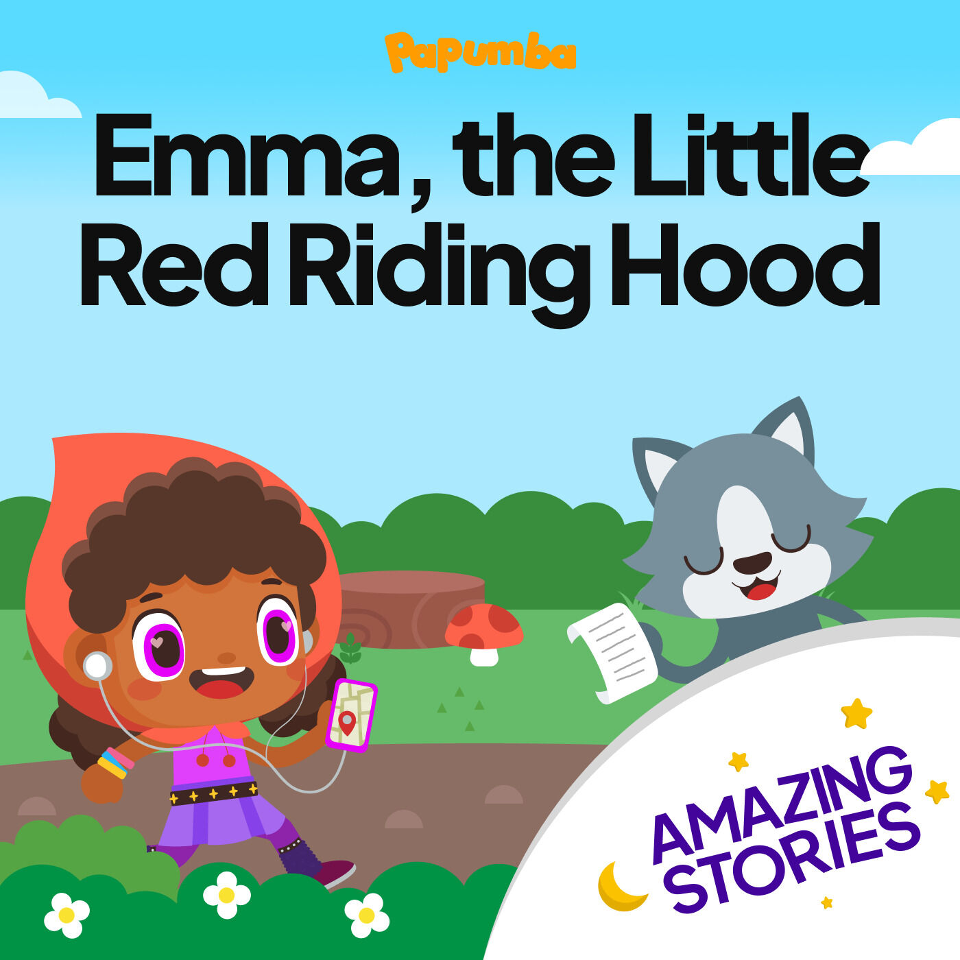 Amazing Stories: Emma, the Little Red Riding Hood