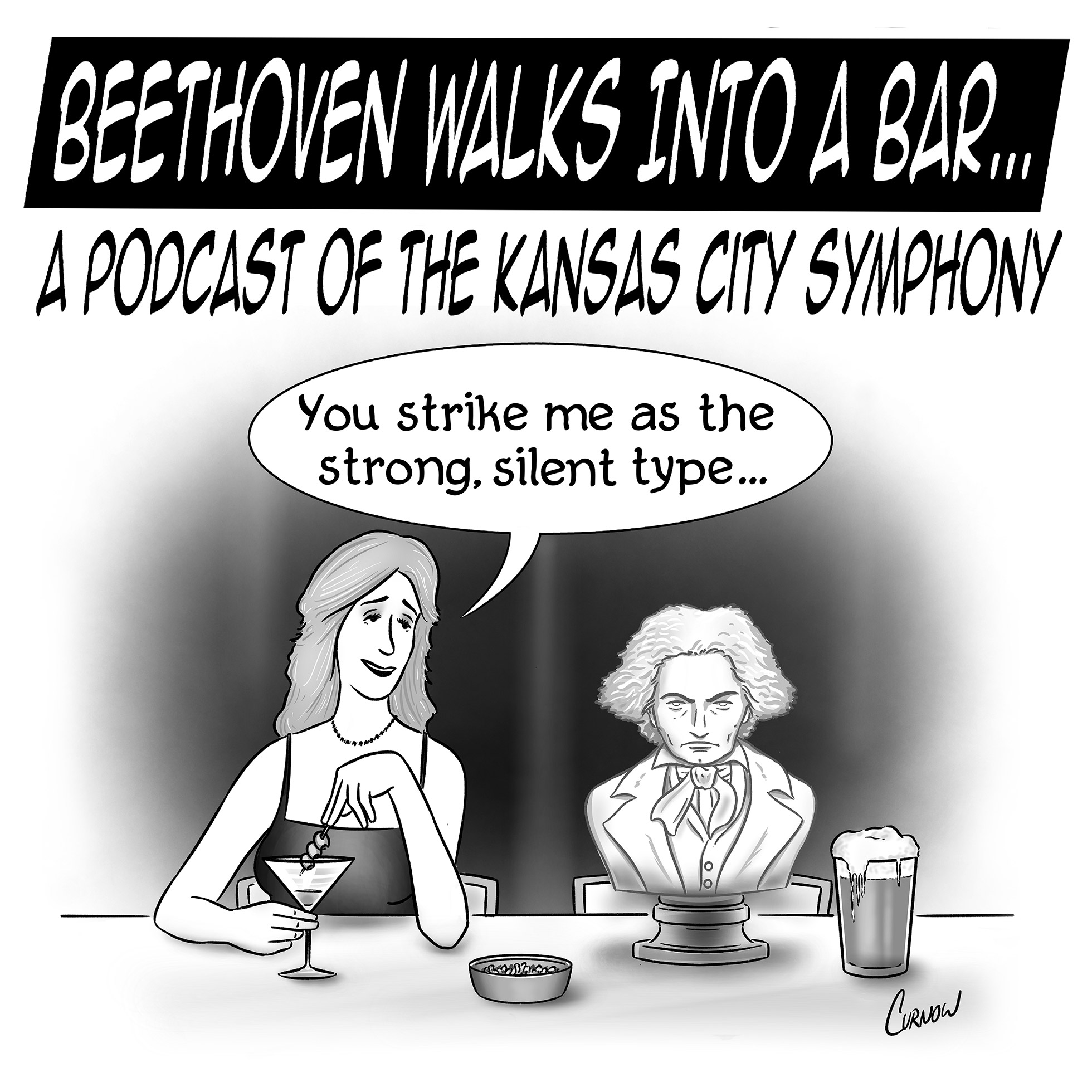 Beethoven walks into a bar... 