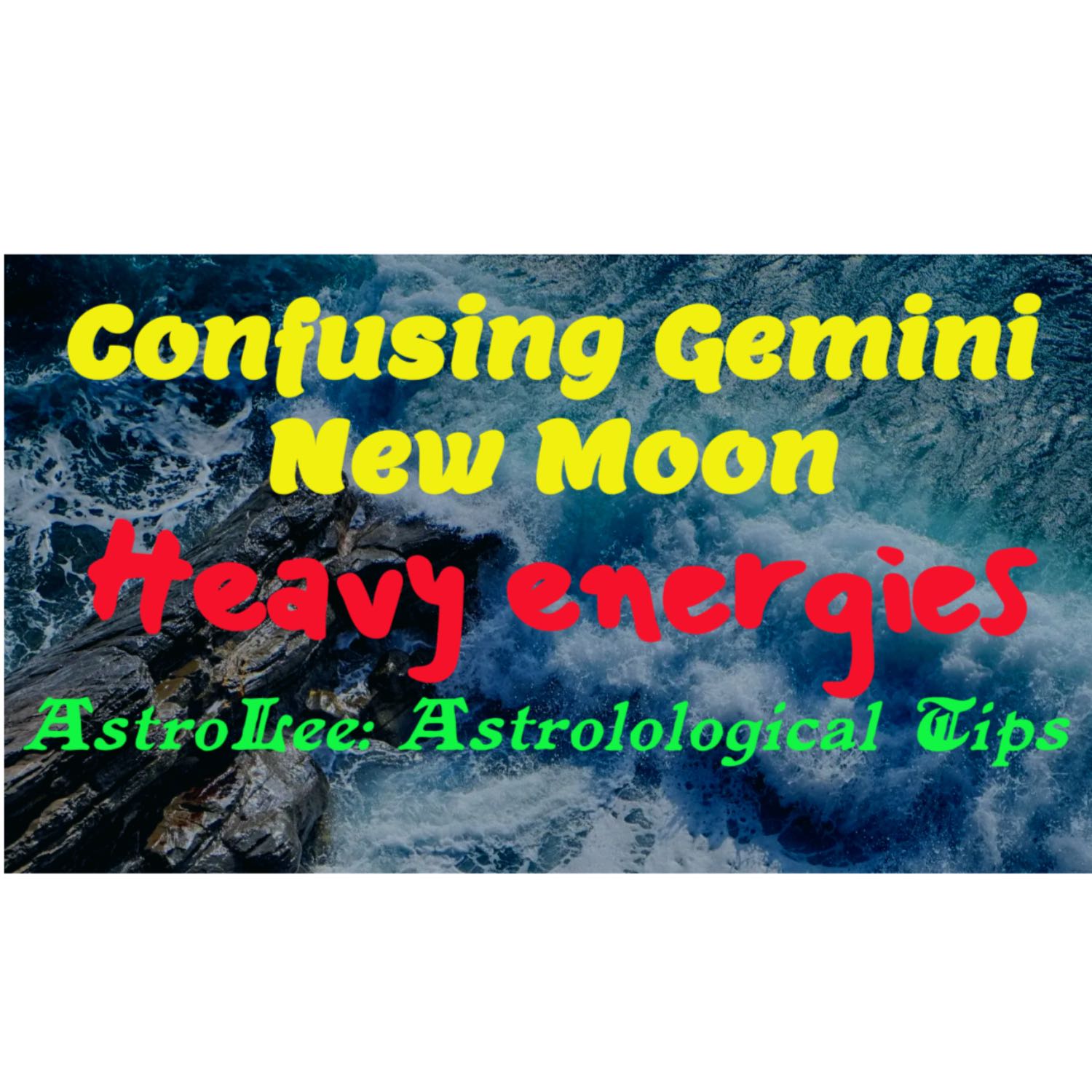 Confusing Gemini New Moon: Check the Fine Print.  #Astrology