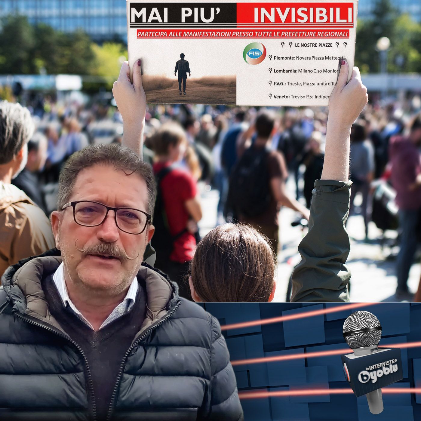 “MAI PIÙ INVISIBILI”. LA CHIAMATA ALLO SCIOPERO PER IL 26 MAGGIO DEL SINDACATO FISI