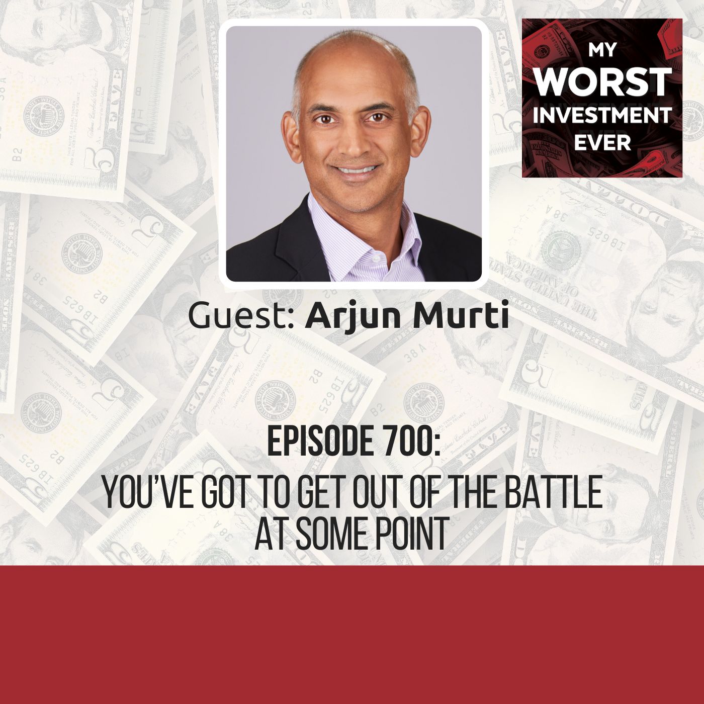 ⁣Arjun Murti – You’ve Got to Get Out of the Battle At Some Point