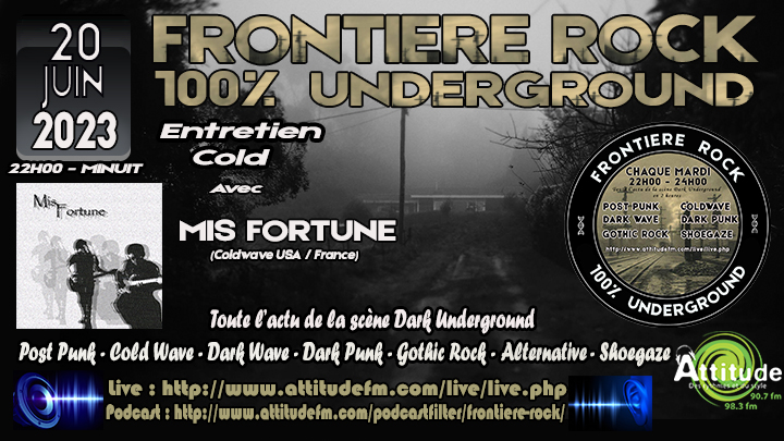 Frontière Rock 100% Underground du 20.06.23