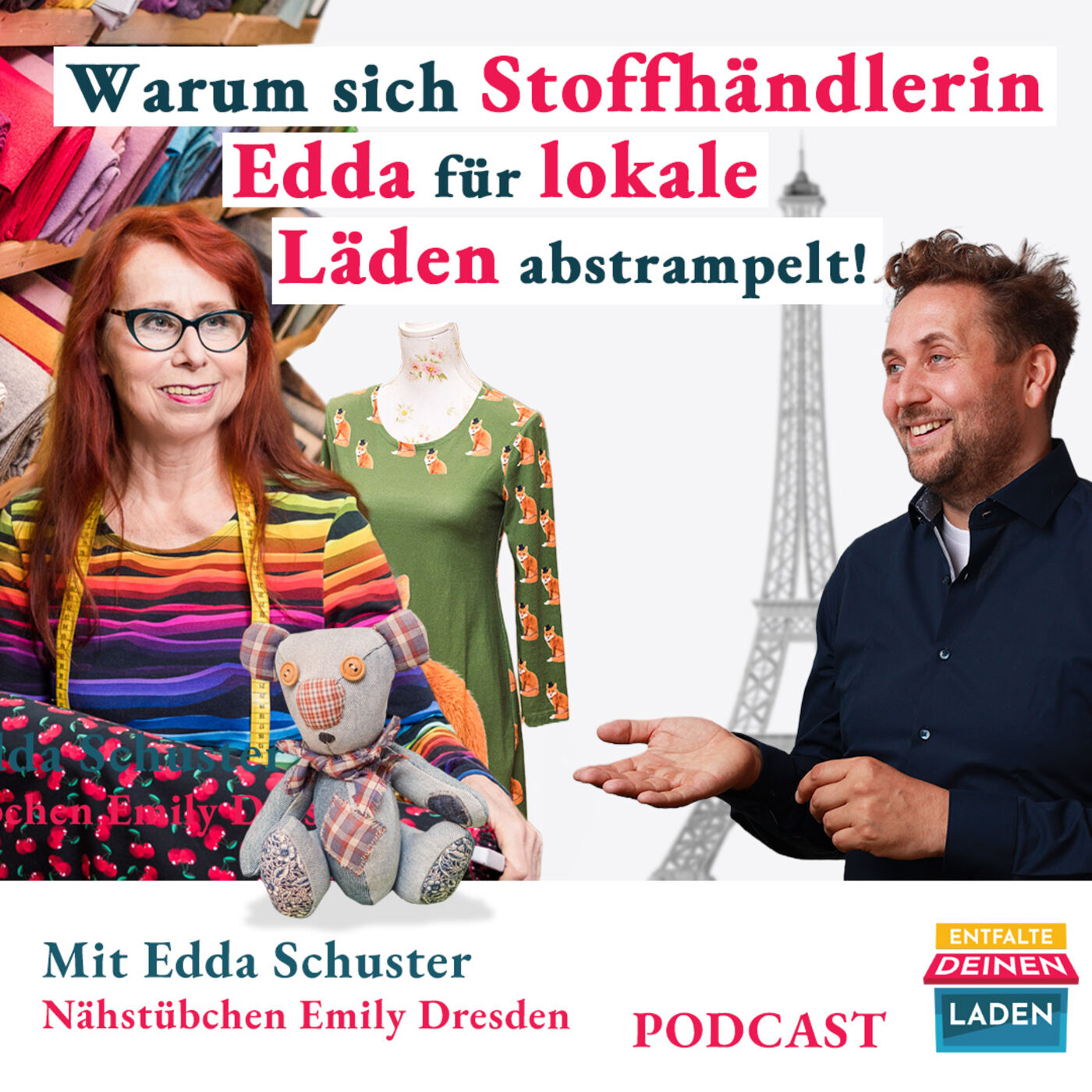 Warum sich Stoffh&auml;ndlerin Edda f&uuml;r lokale L&auml;den abstrampelt!