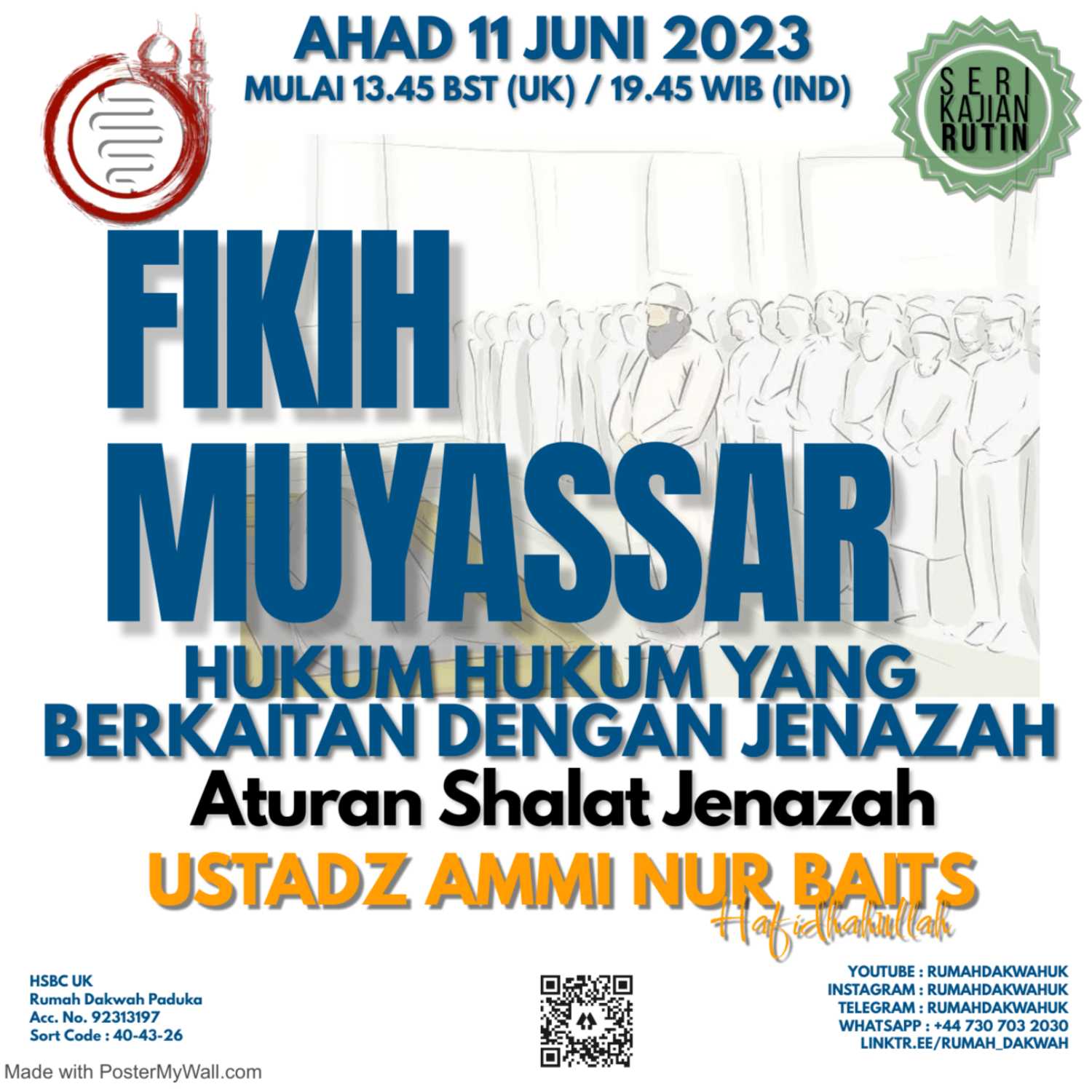 ⁣Fikih Muyassar - Hukum yg Berkaitan dengan Jenazah - Aturan Shalat Jenazah