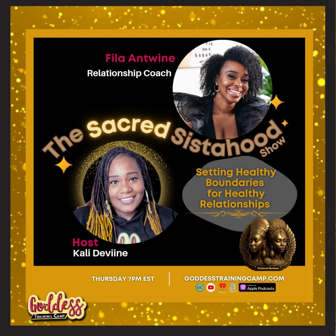 ⁣Ep.5- Setting Healthy Boundaries for Healthy Relationships w/Fila Antwine